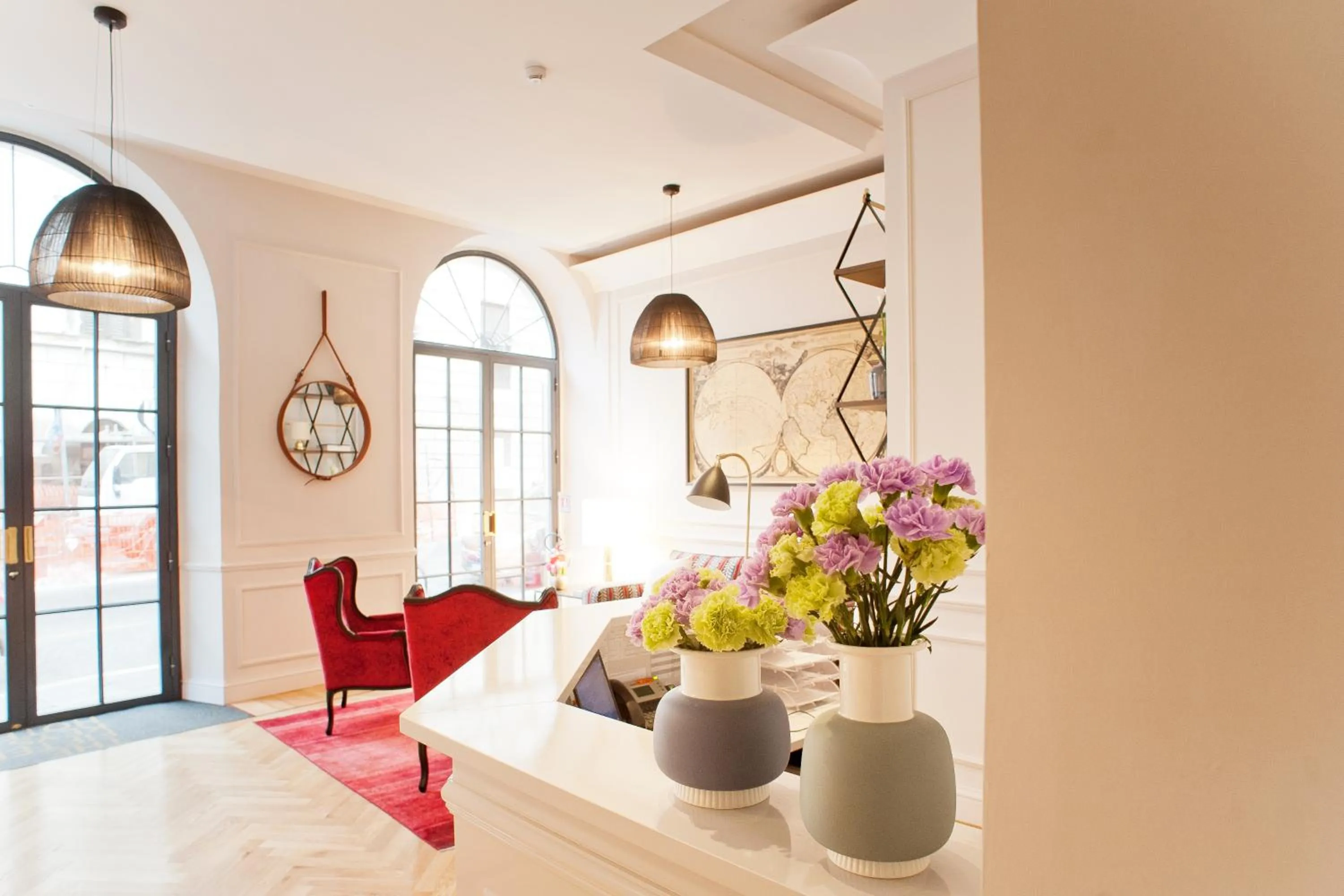 Lobby or reception in The Fifteen Keys Hotel