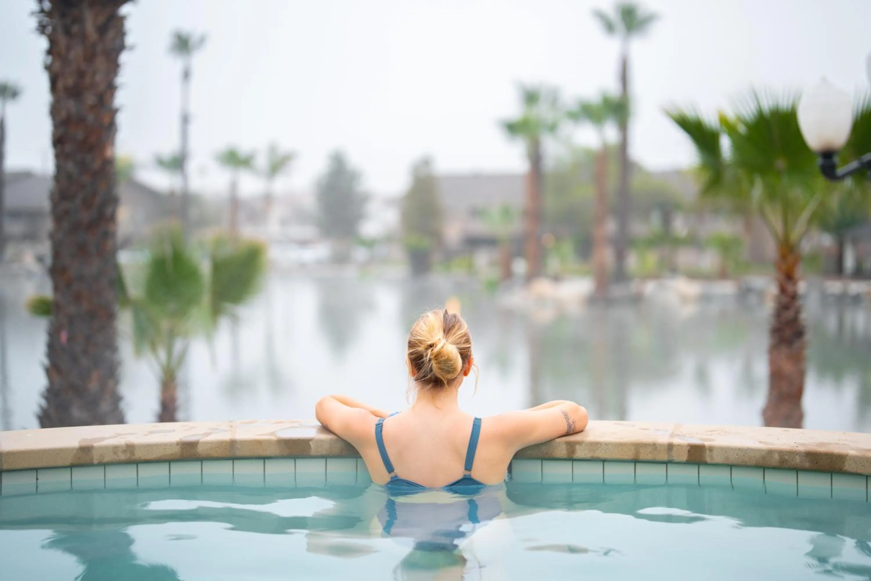 Swimming pool in Murrieta Hot Springs Resort