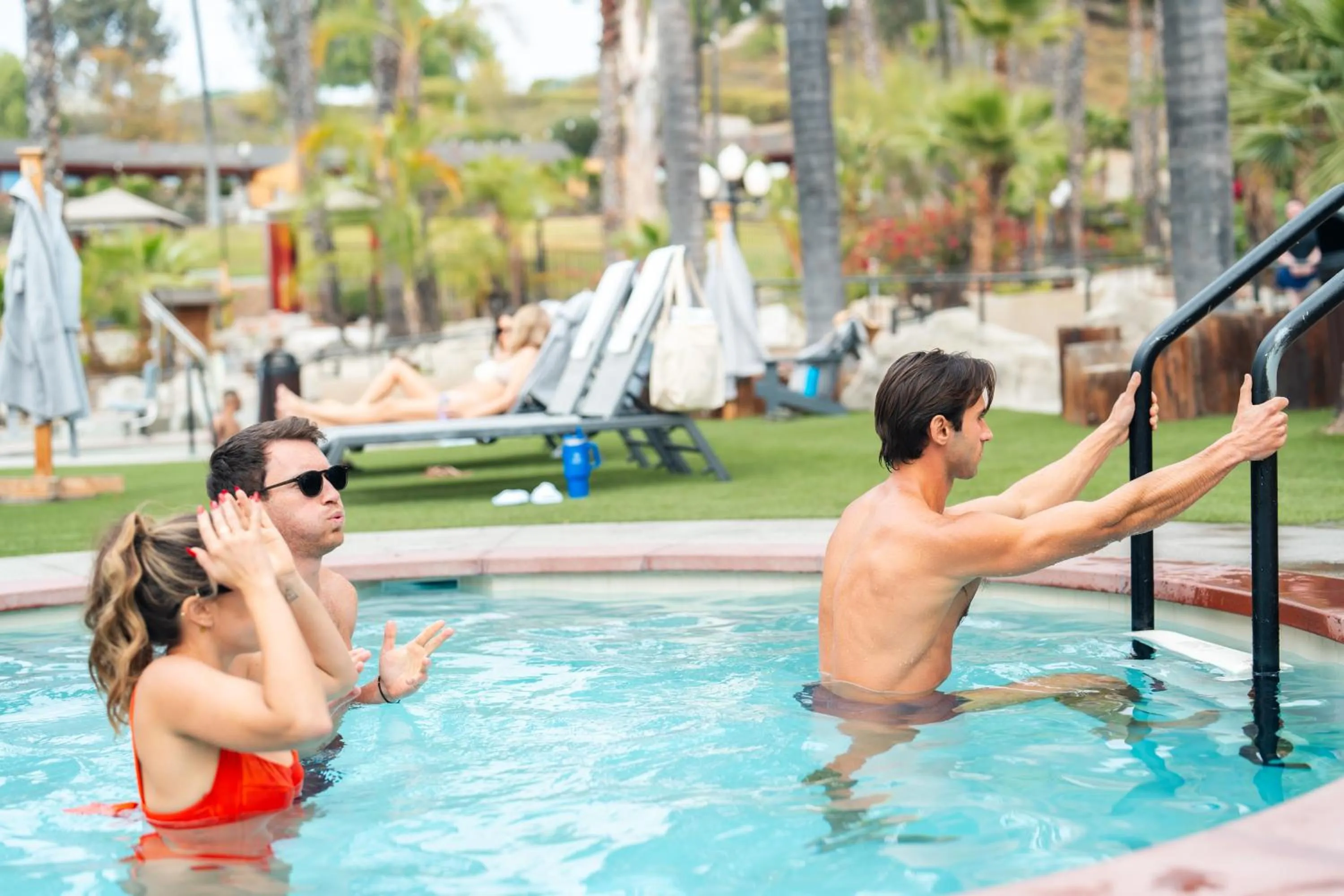 Swimming pool in Murrieta Hot Springs Resort