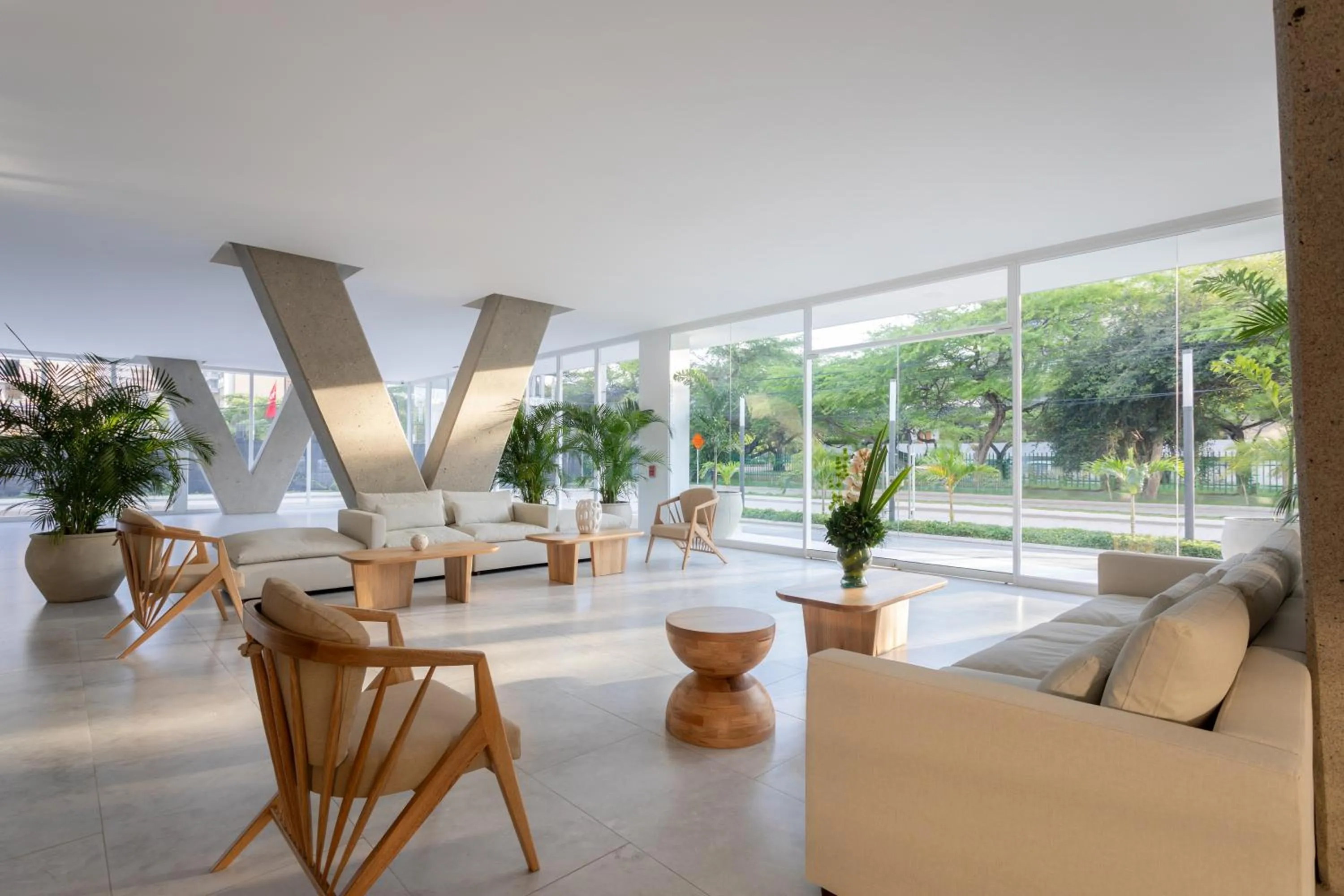 Lobby or reception in Hotel Porto Horizonte All inclusive By OxoHotel