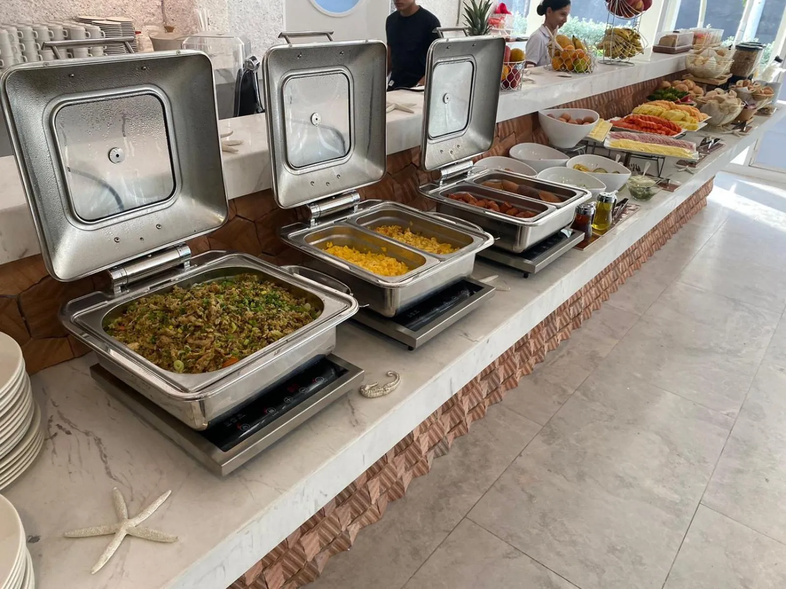 Buffet breakfast in Hotel Porto Horizonte All inclusive By OxoHotel