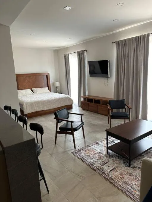 Bed in Loft Residencias la Estacion San Miguel de Allende