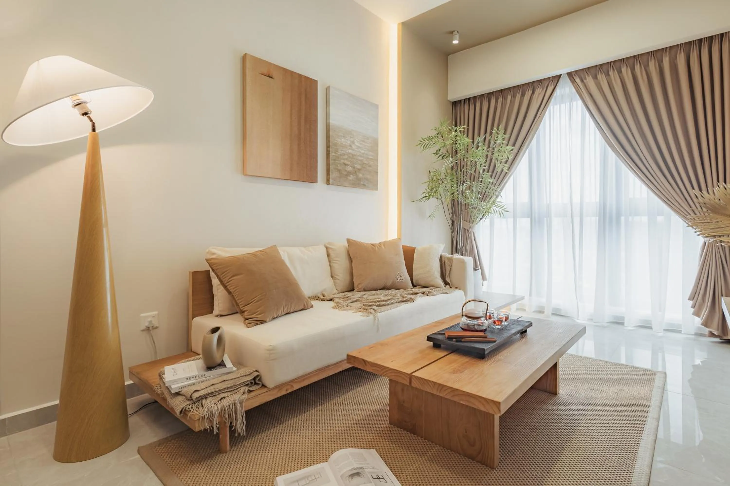 Living room, Bed in NaiBnB in Agile Bukit Bintang - 5 mins walk to TRX