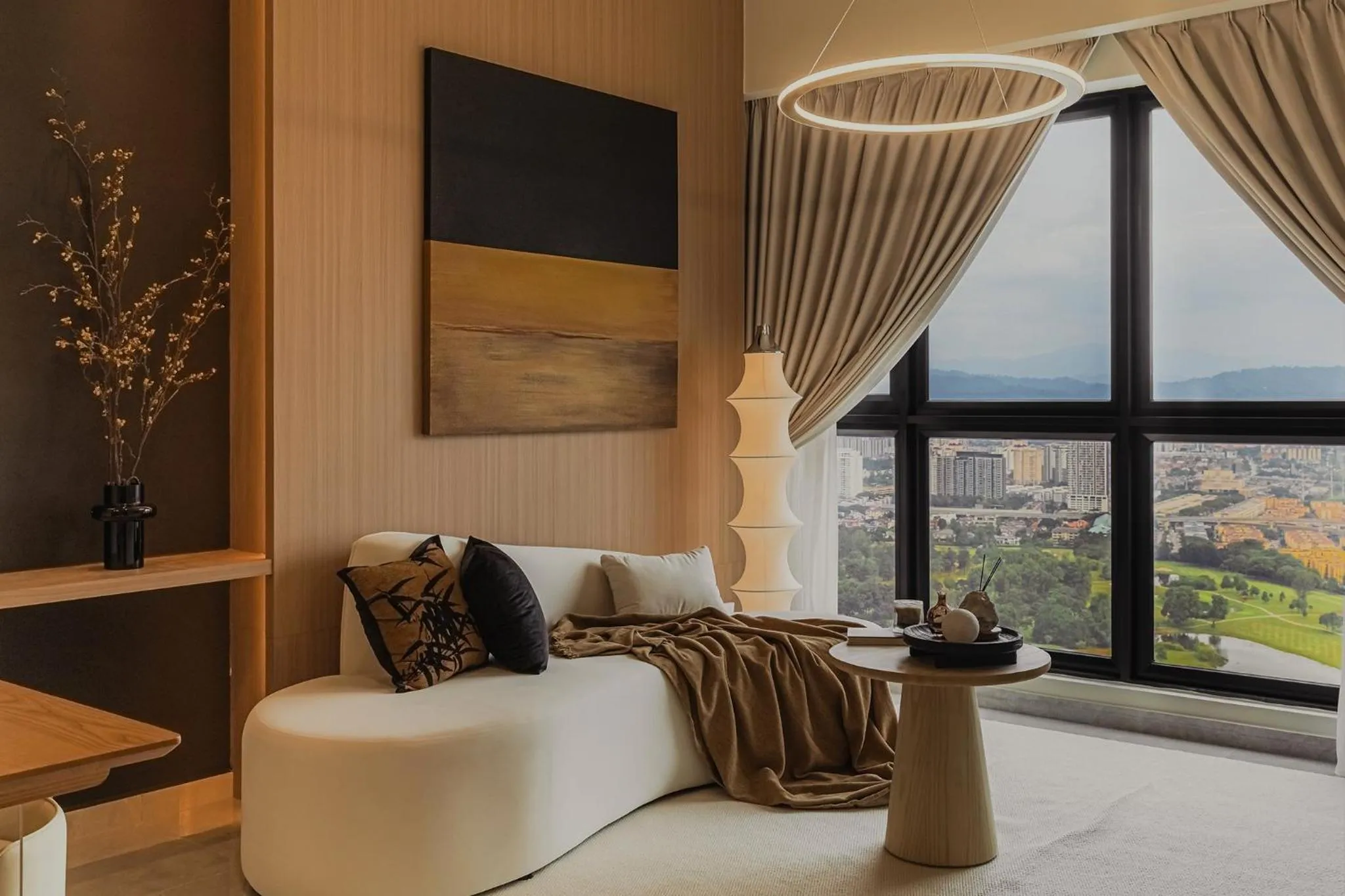 Living room, Bed in NaiBnB in Agile Bukit Bintang - 5 mins walk to TRX