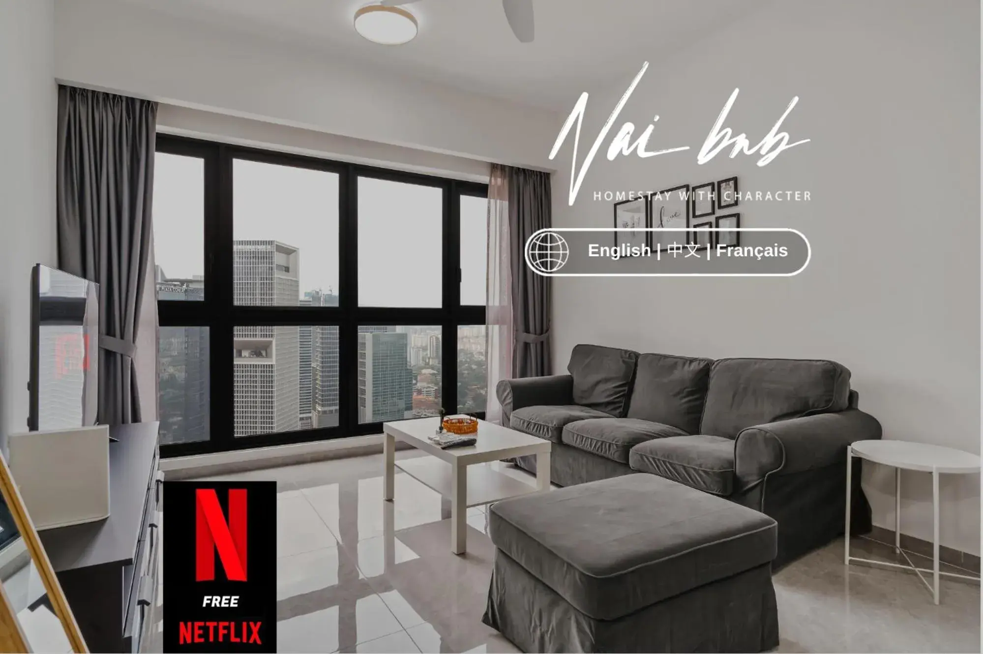 Two-Bedroom Standard Apartment in NaiBnB in Agile Bukit Bintang - 5 mins walk to TRX Two-Bedroom Standard Apartment in NaiBnB in Agile Bukit Bintang - 5 mins walk to TRX