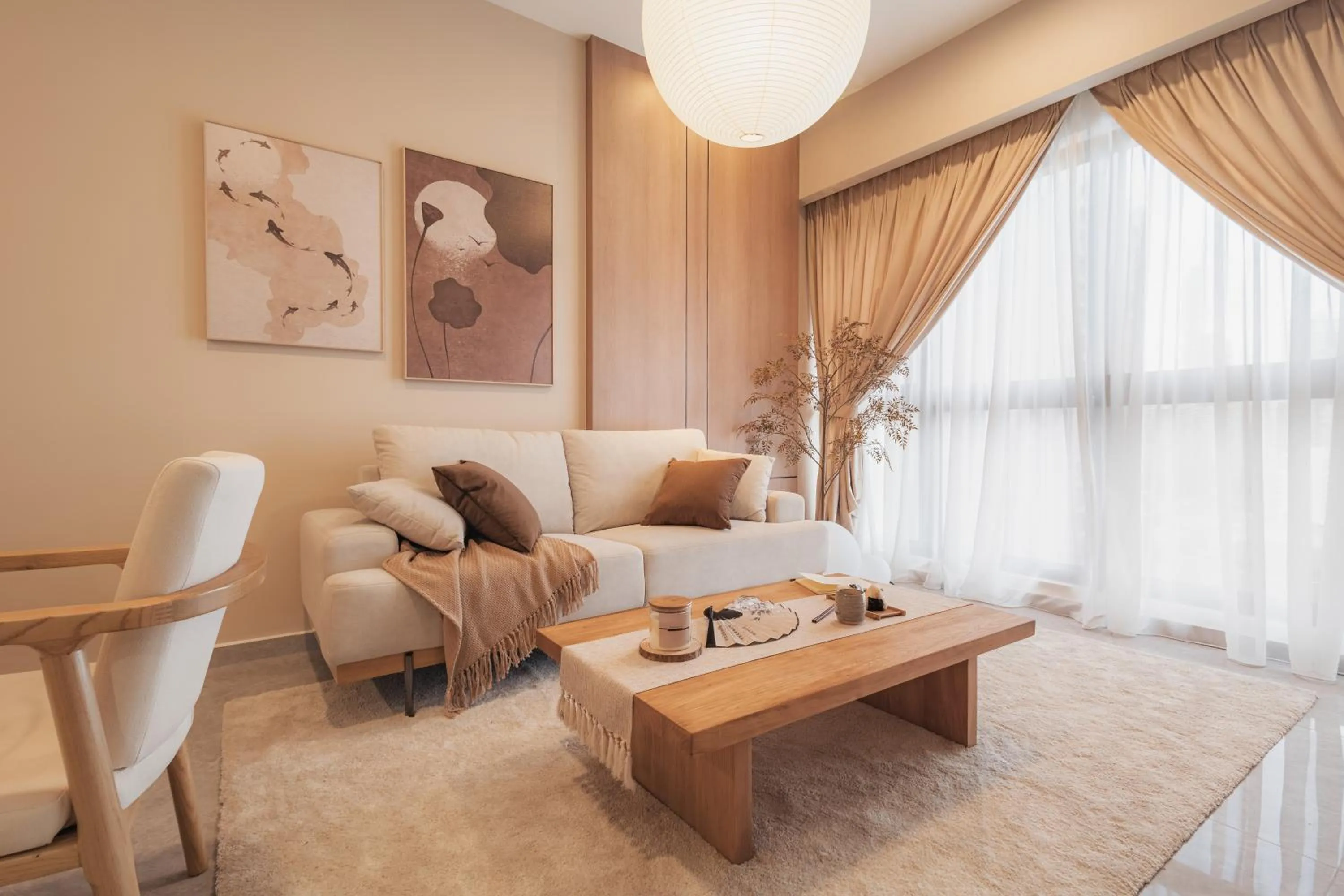 Living room in NaiBnB in Agile Bukit Bintang - 5 mins walk to TRX