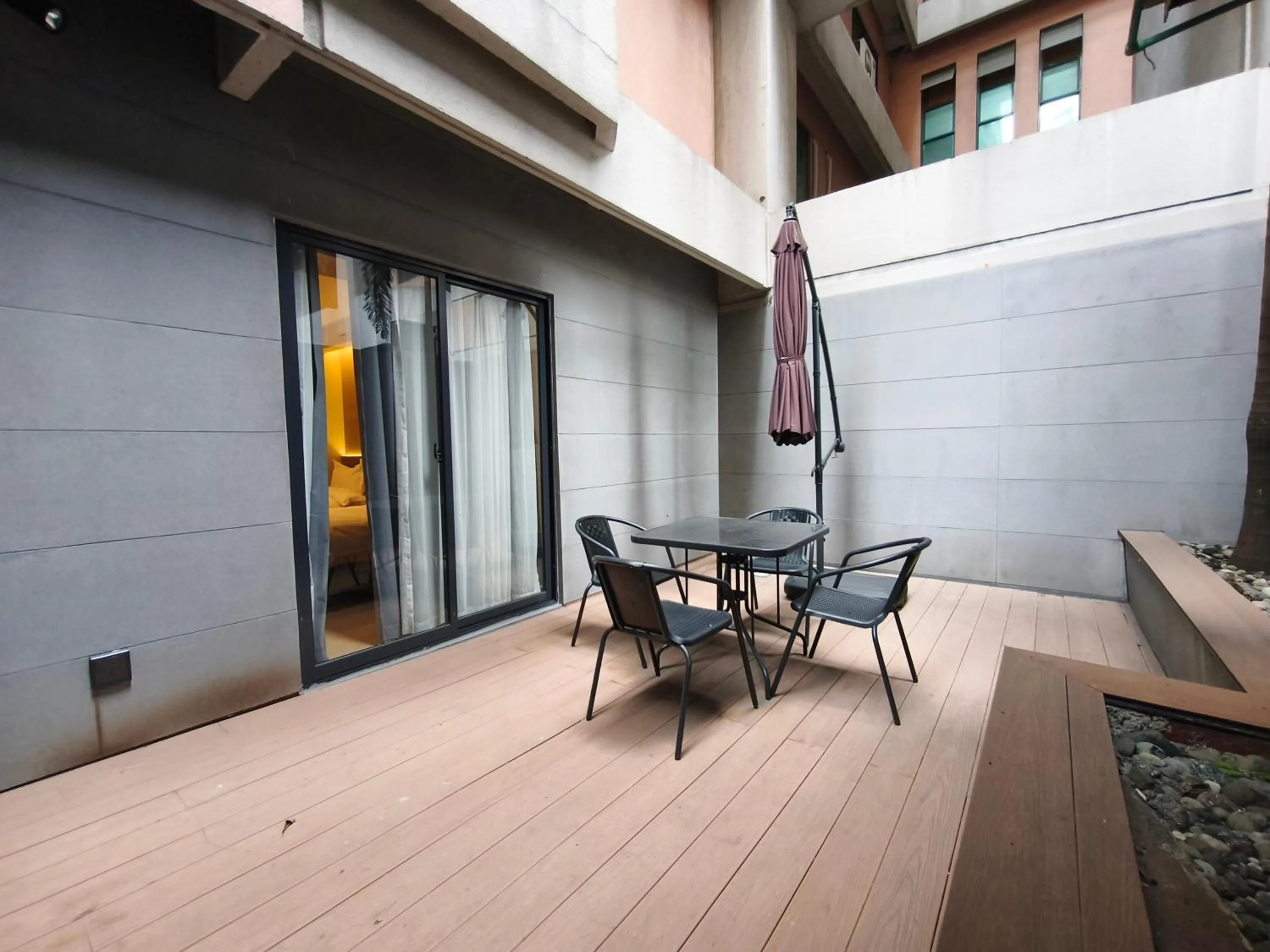 Balcony/Terrace in Lido De Paris Hotel
