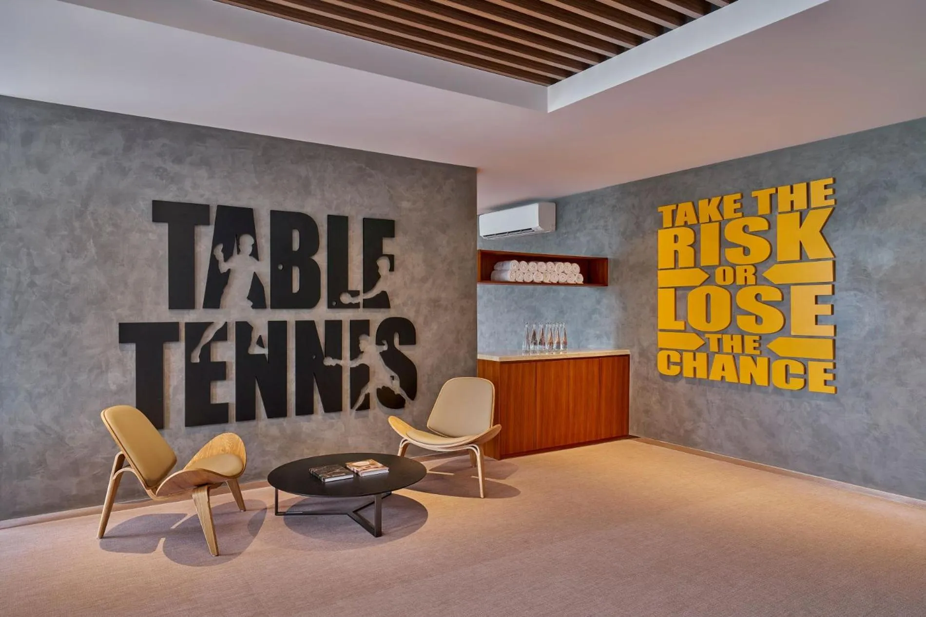 Table tennis in Birkin International Hotel