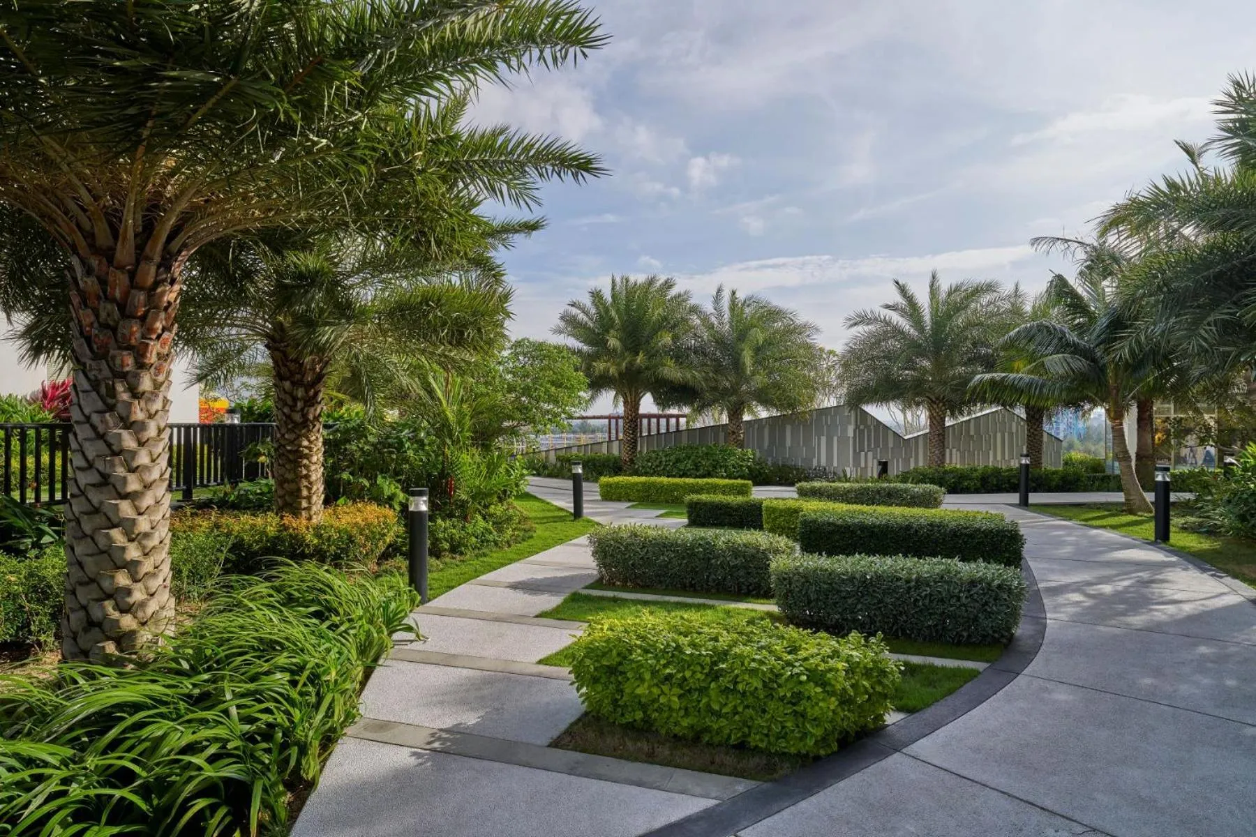 Garden in Birkin International Hotel