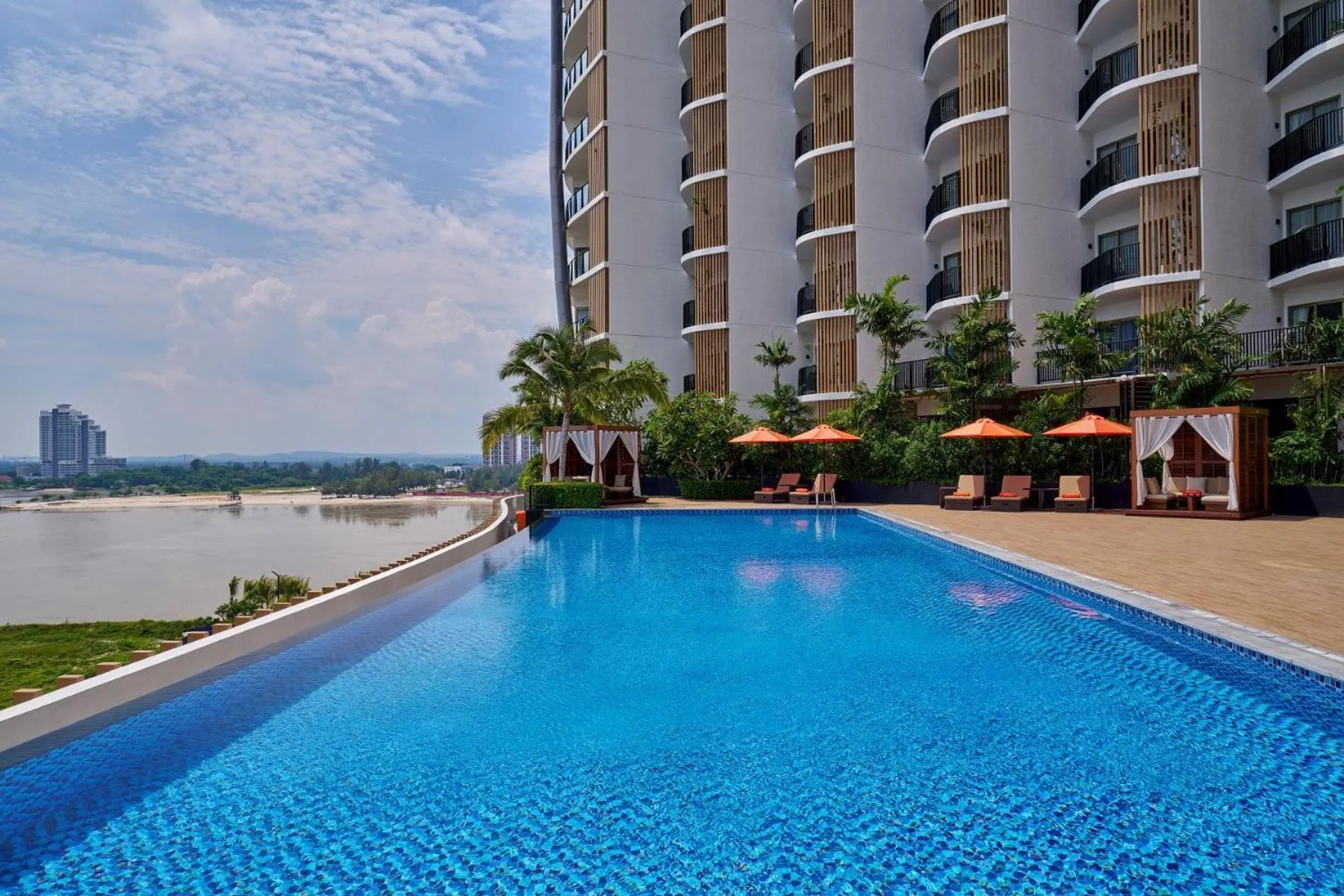 Swimming pool in Birkin International Hotel