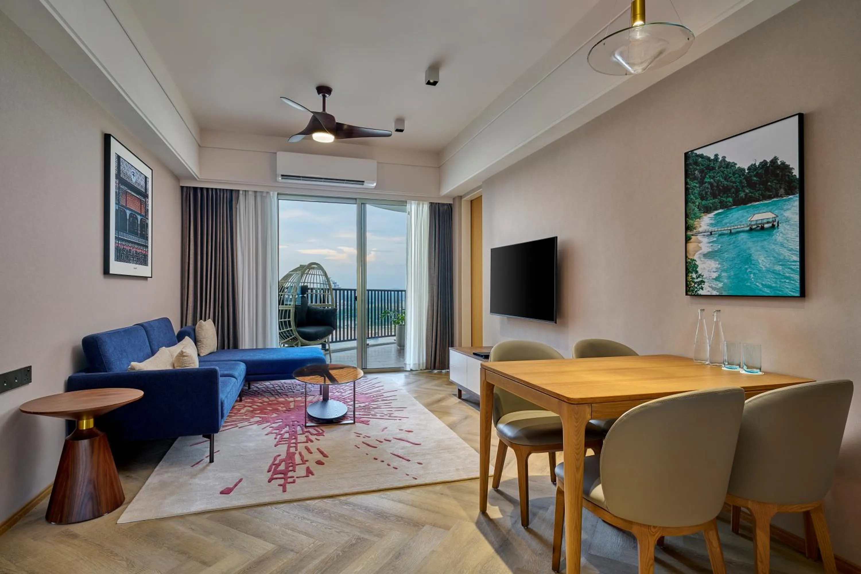 Dining area in Birkin International Hotel