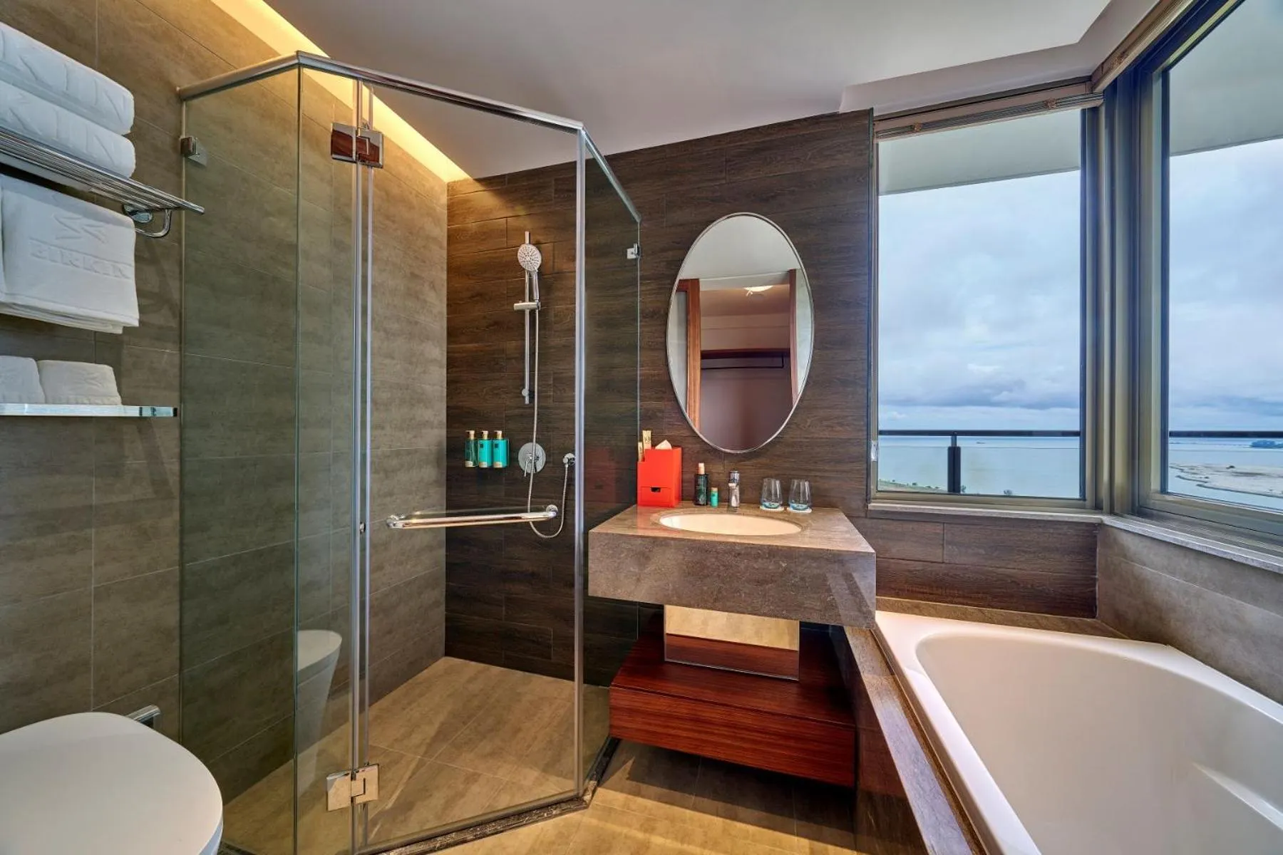 Bathroom in Birkin International Hotel