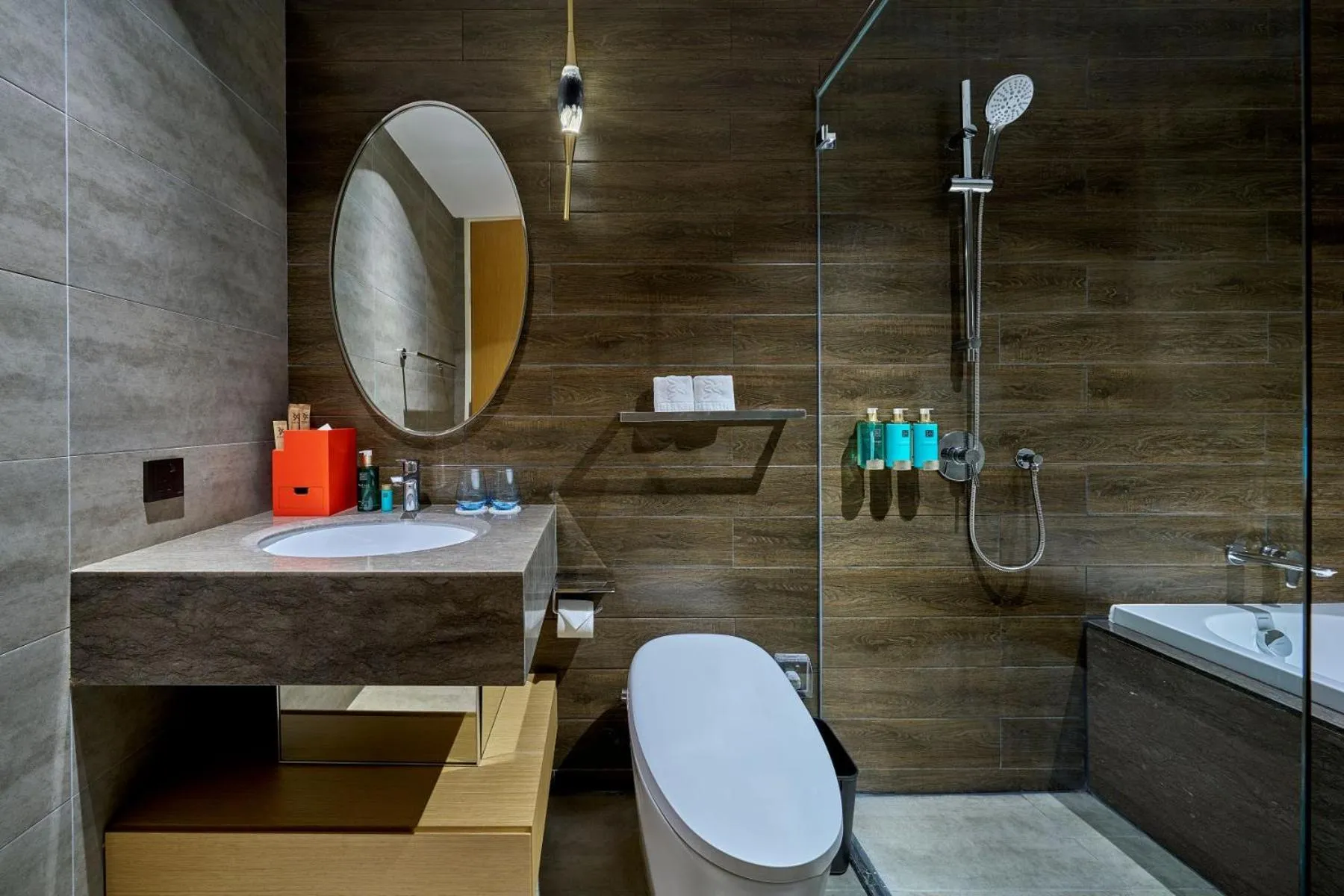 Bathroom in Birkin International Hotel