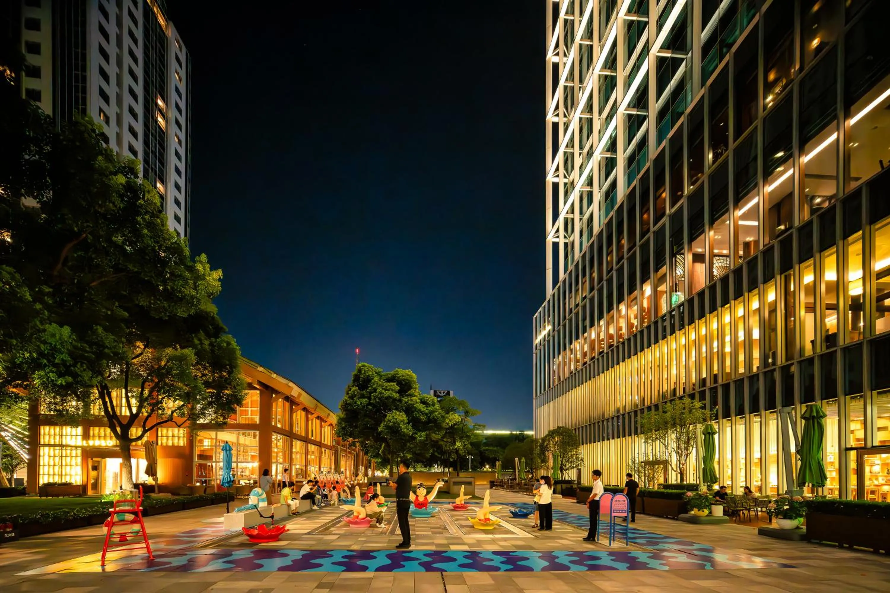 City view in Holiday Inn Express Shanghai Jing'an Temple by IHG