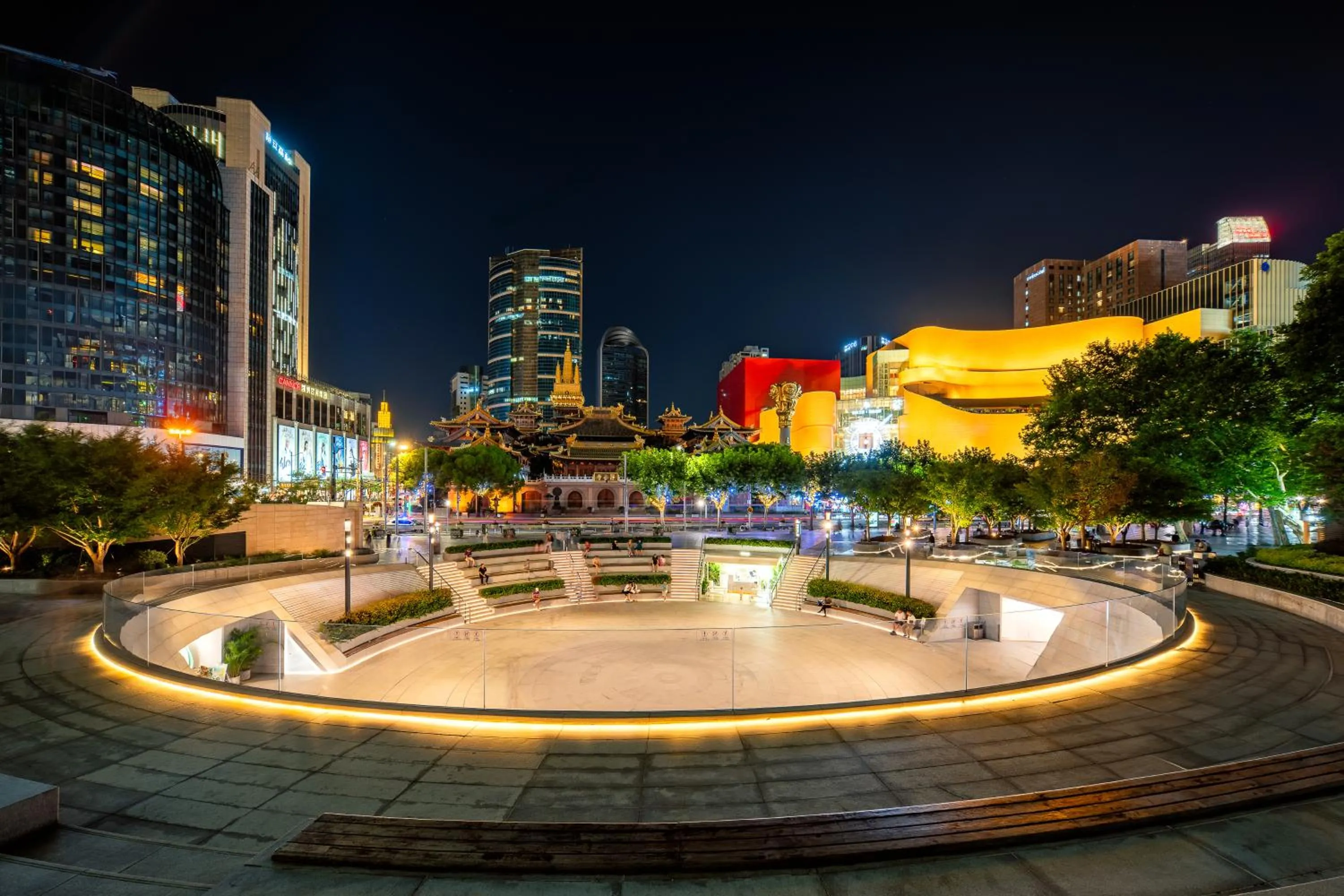 City view in Holiday Inn Express Shanghai Jing'an Temple by IHG