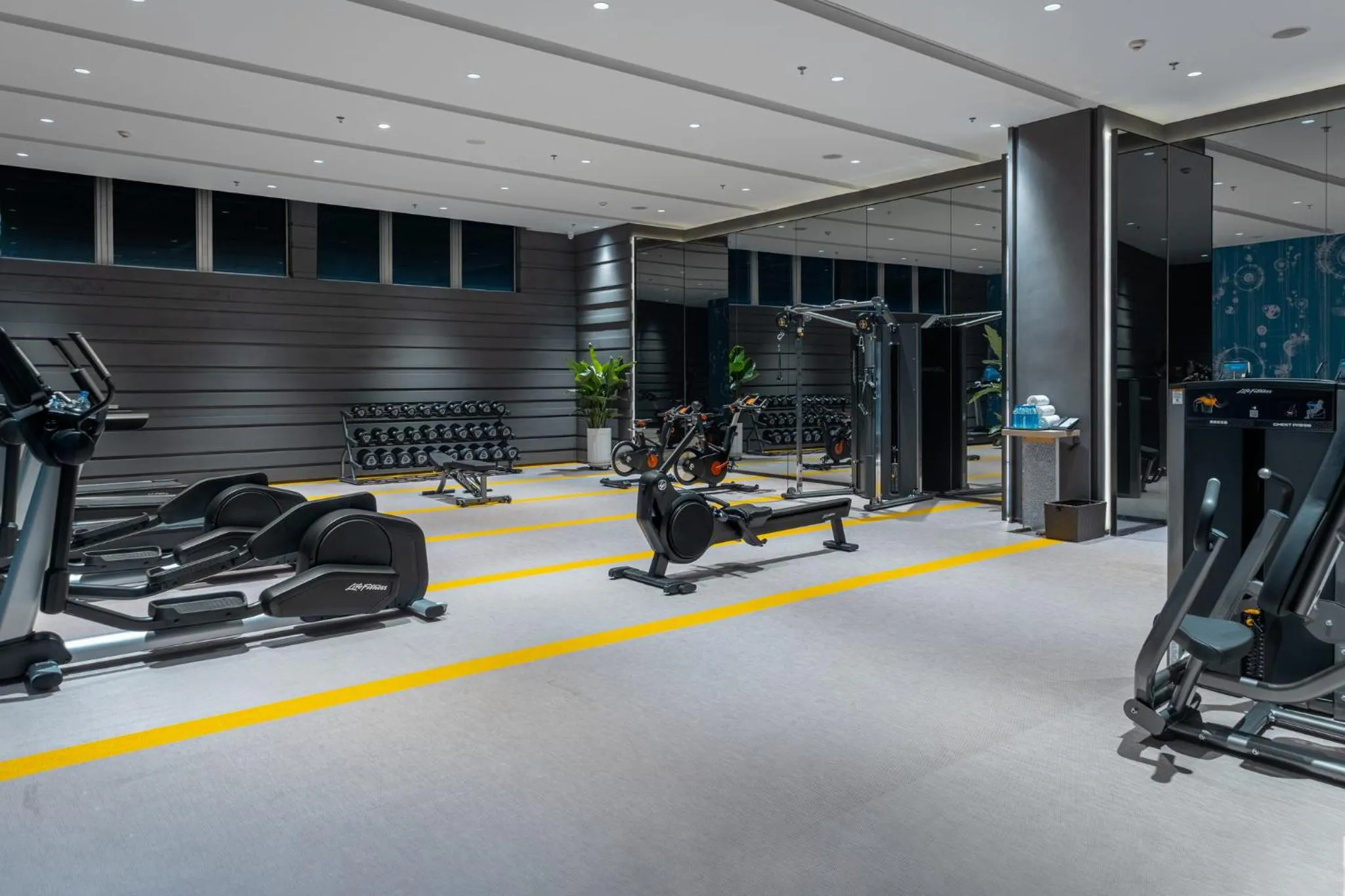 Fitness centre/facilities in Hotel Indigo Suzhou Jinji Lake by IHG