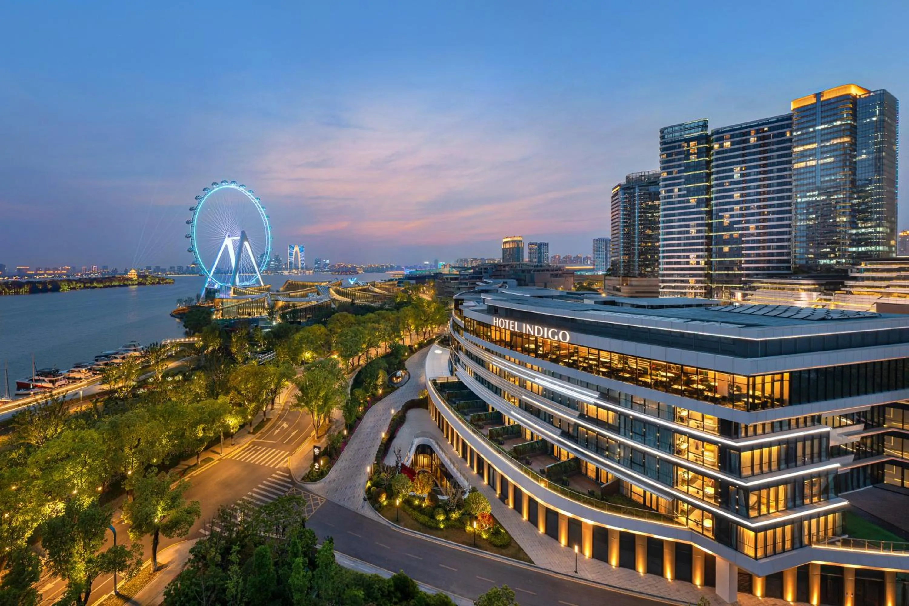 Property building in Hotel Indigo Suzhou Jinji Lake by IHG