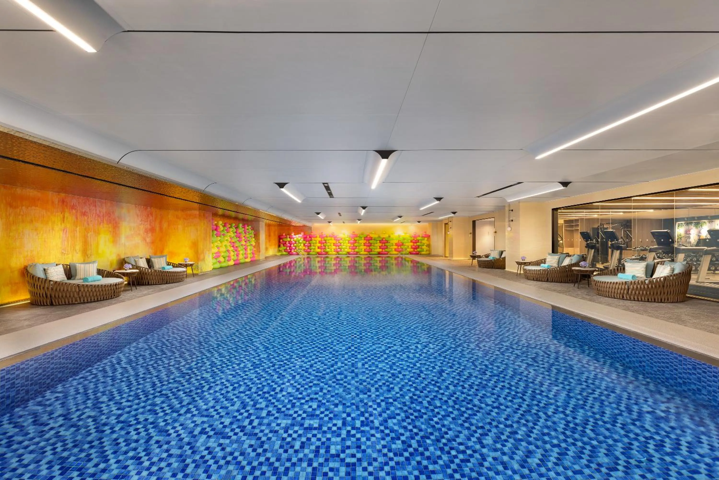 Swimming pool in Hotel Indigo Suzhou Jinji Lake by IHG