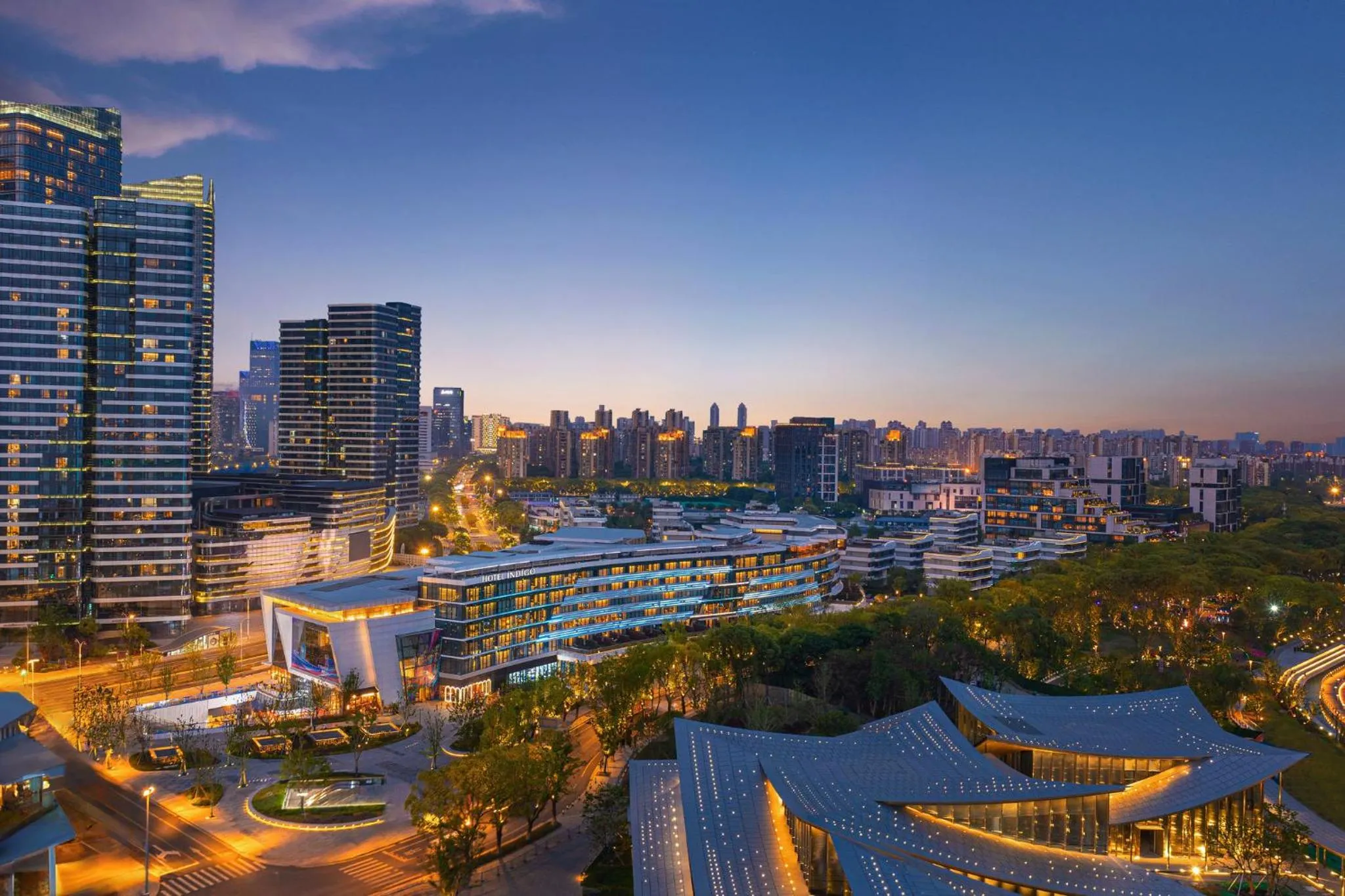 Property building in Hotel Indigo Suzhou Jinji Lake by IHG