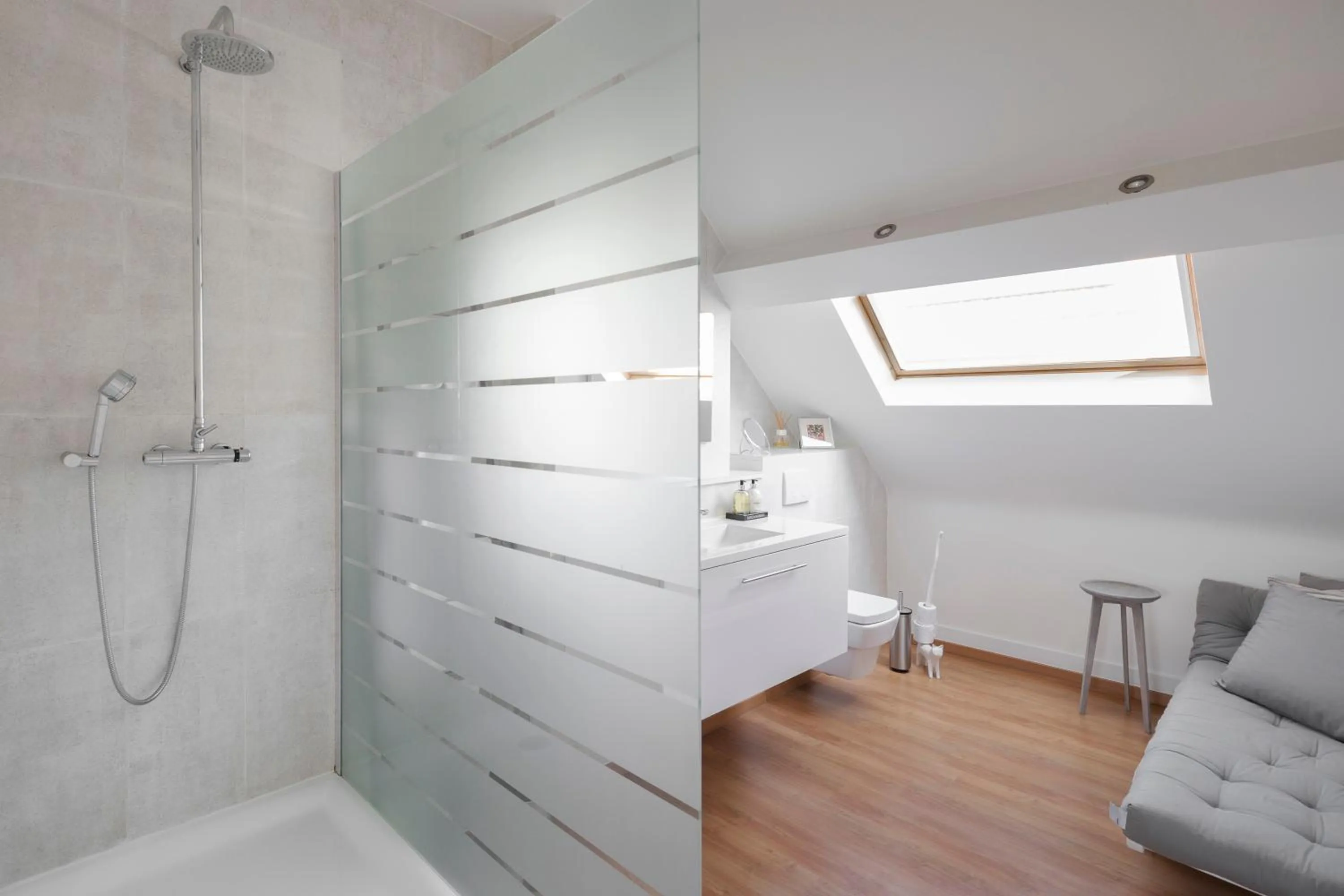 Bathroom in Restaurant & Guesthouse Cachet de Cire