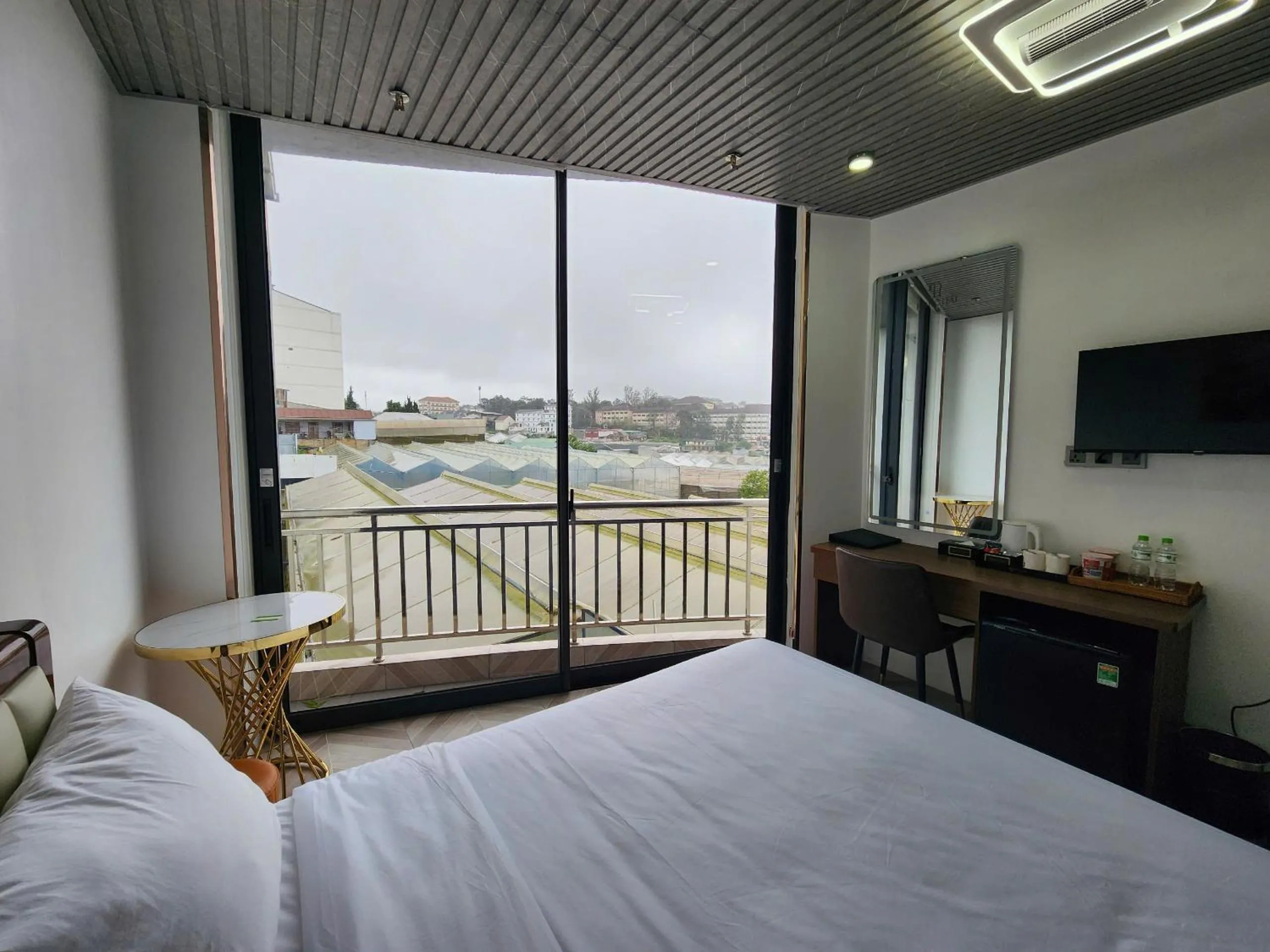 View (from property/room), Bed in Phuc Hai Hotel Da Lat