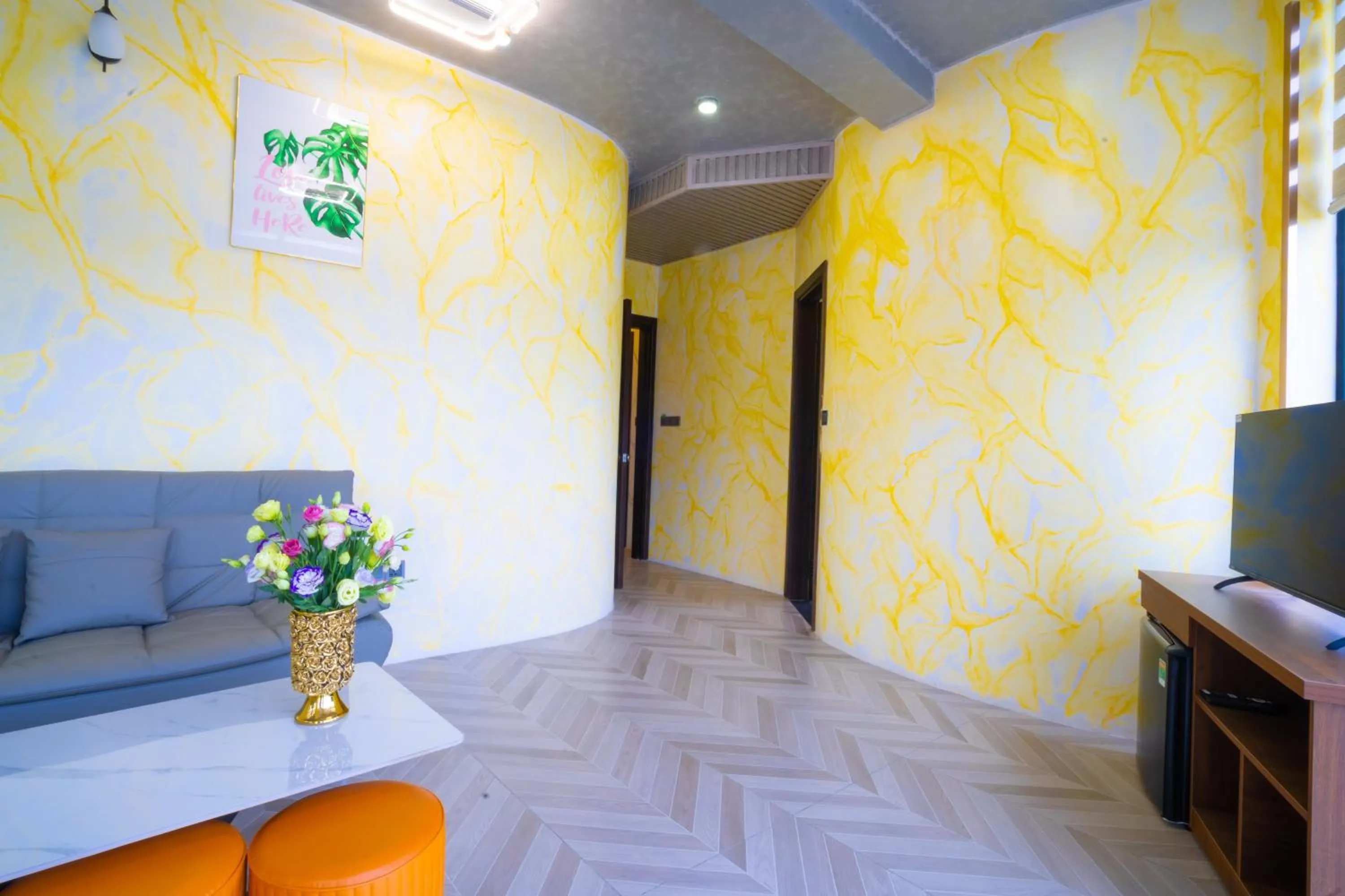 Living room in Phuc Hai Hotel Da Lat