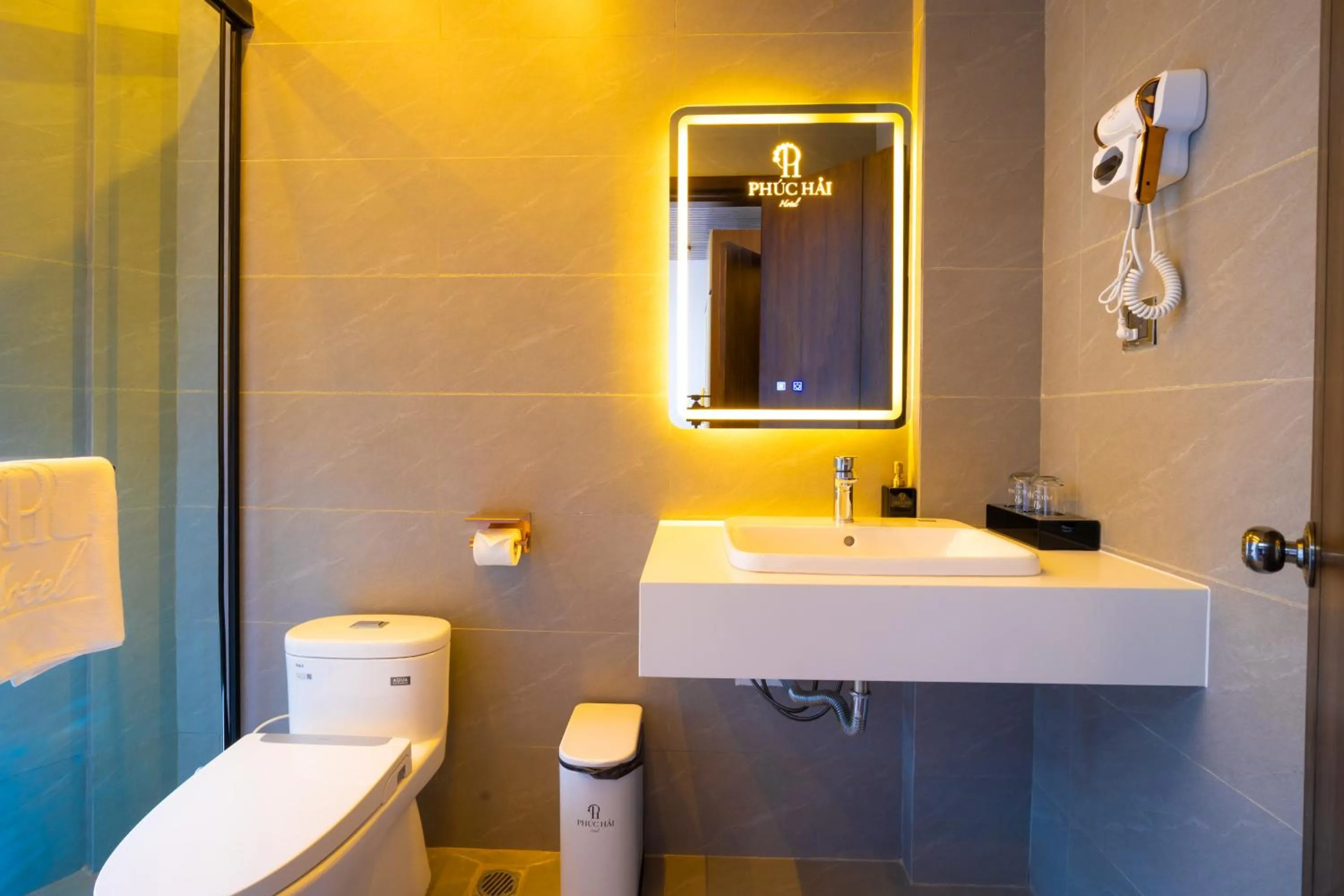 Bathroom in Phuc Hai Hotel Da Lat