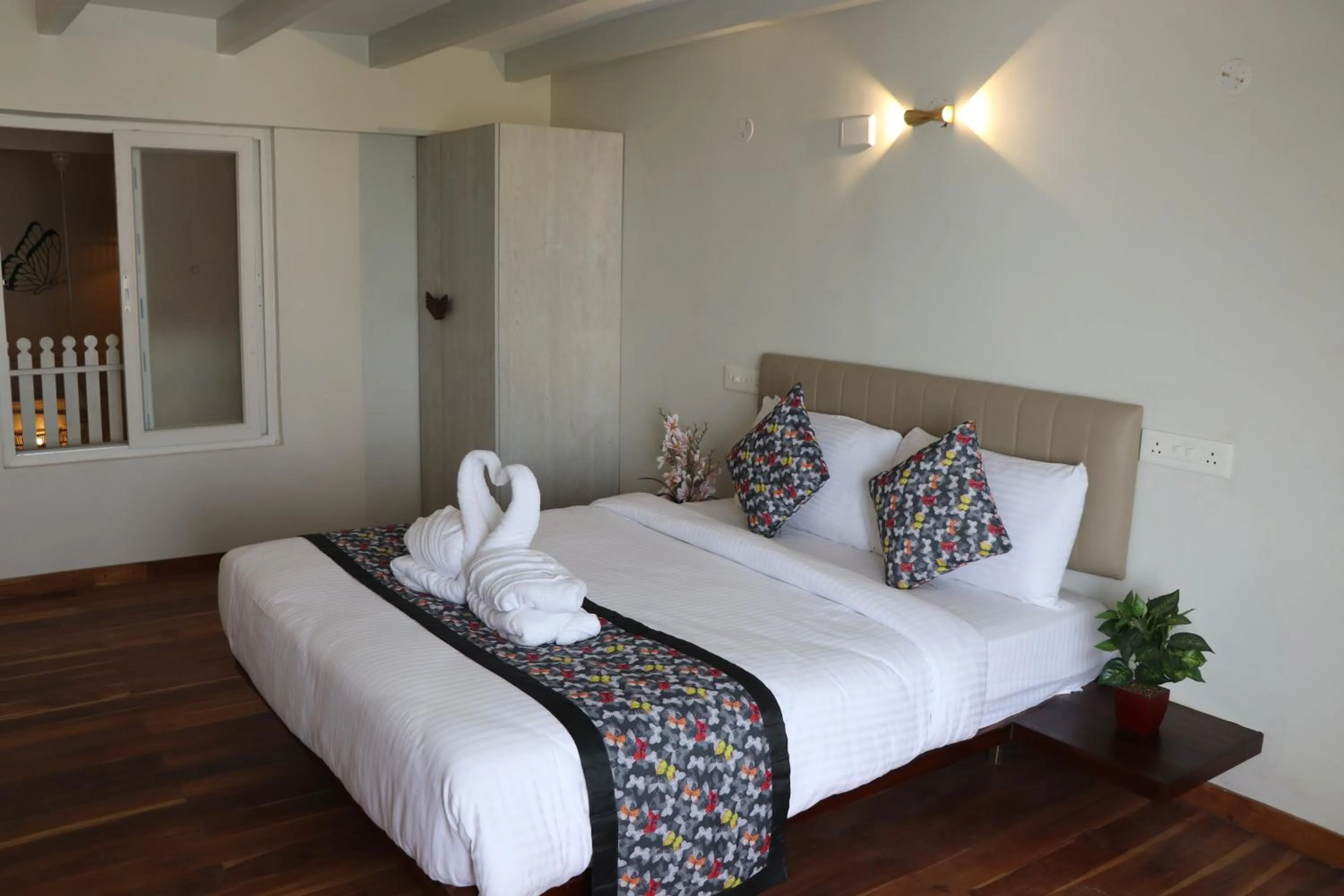 Bed in La Papillon Maison