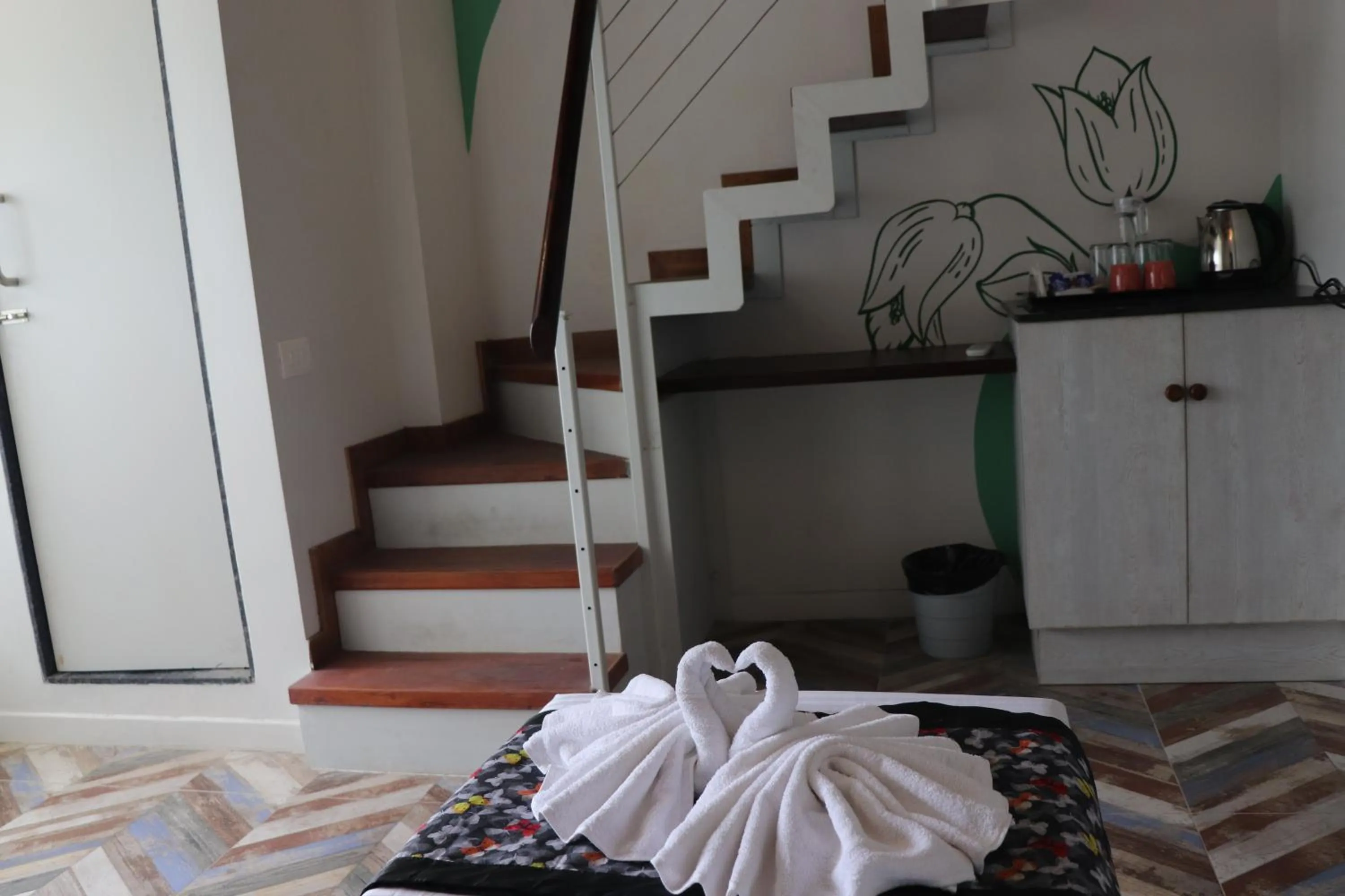 Bed in La Papillon Maison