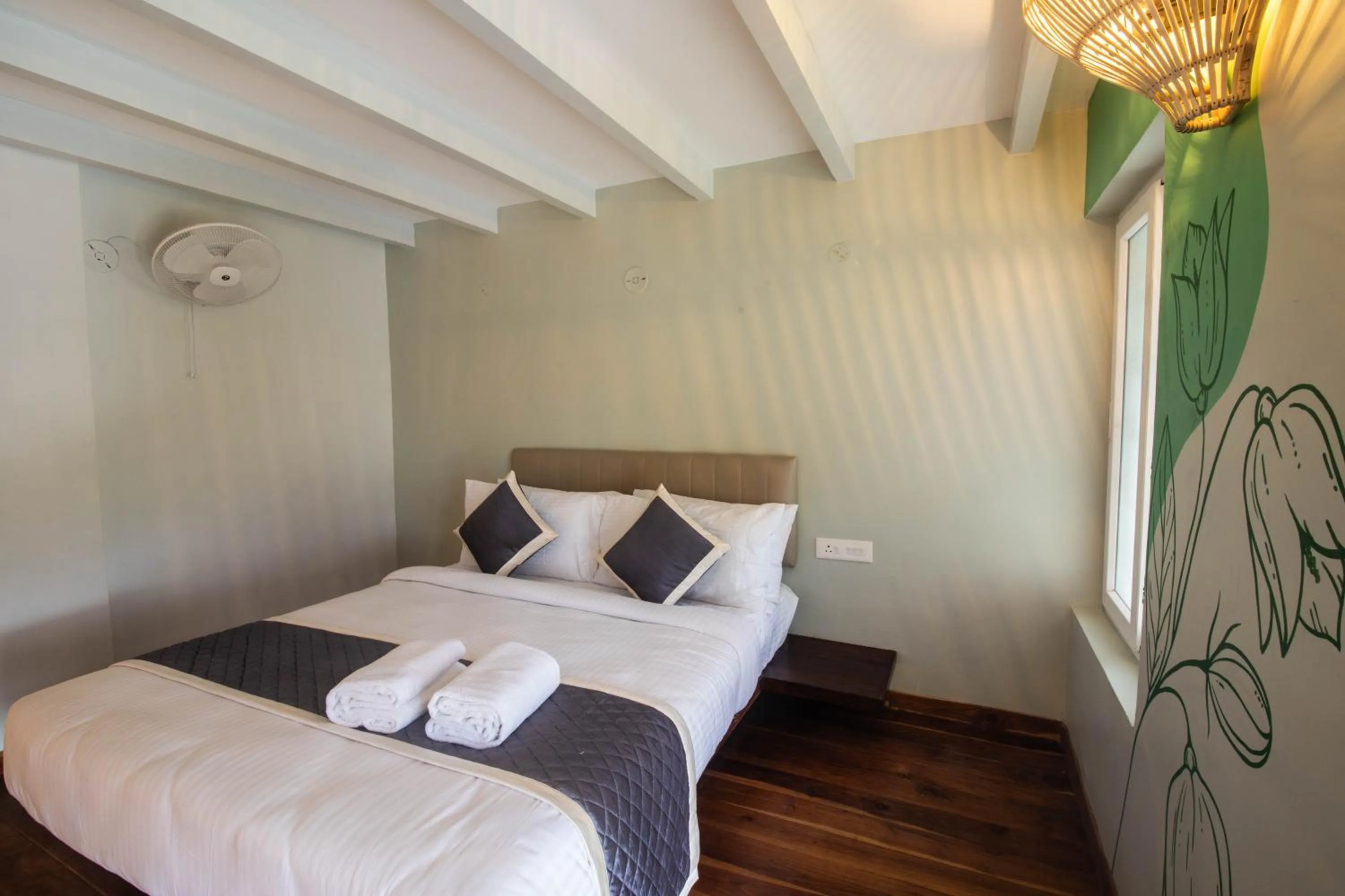 Bed in La Papillon Maison