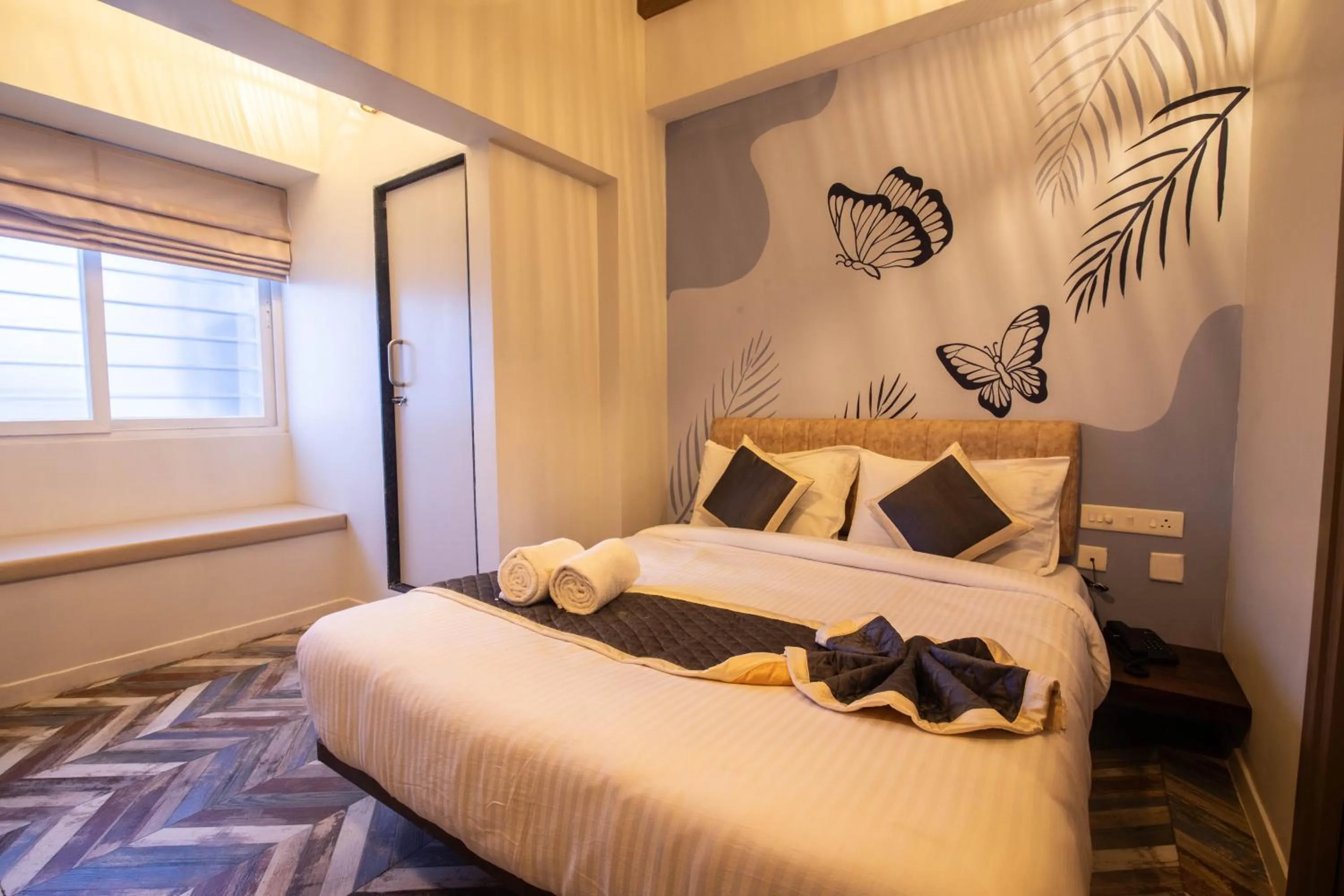 Bed in La Papillon Maison