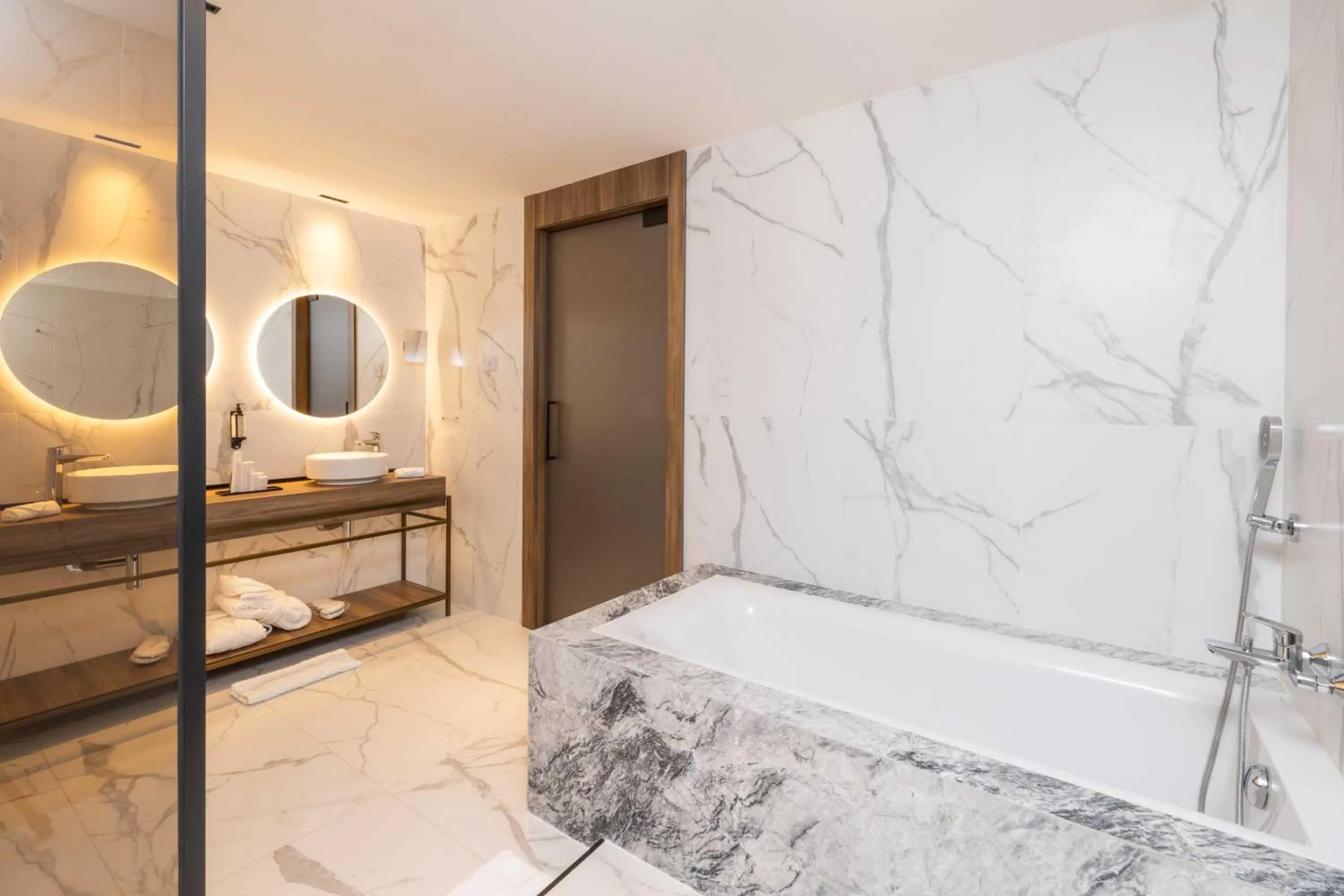 Bed in Idou Malabata Beach and SPA