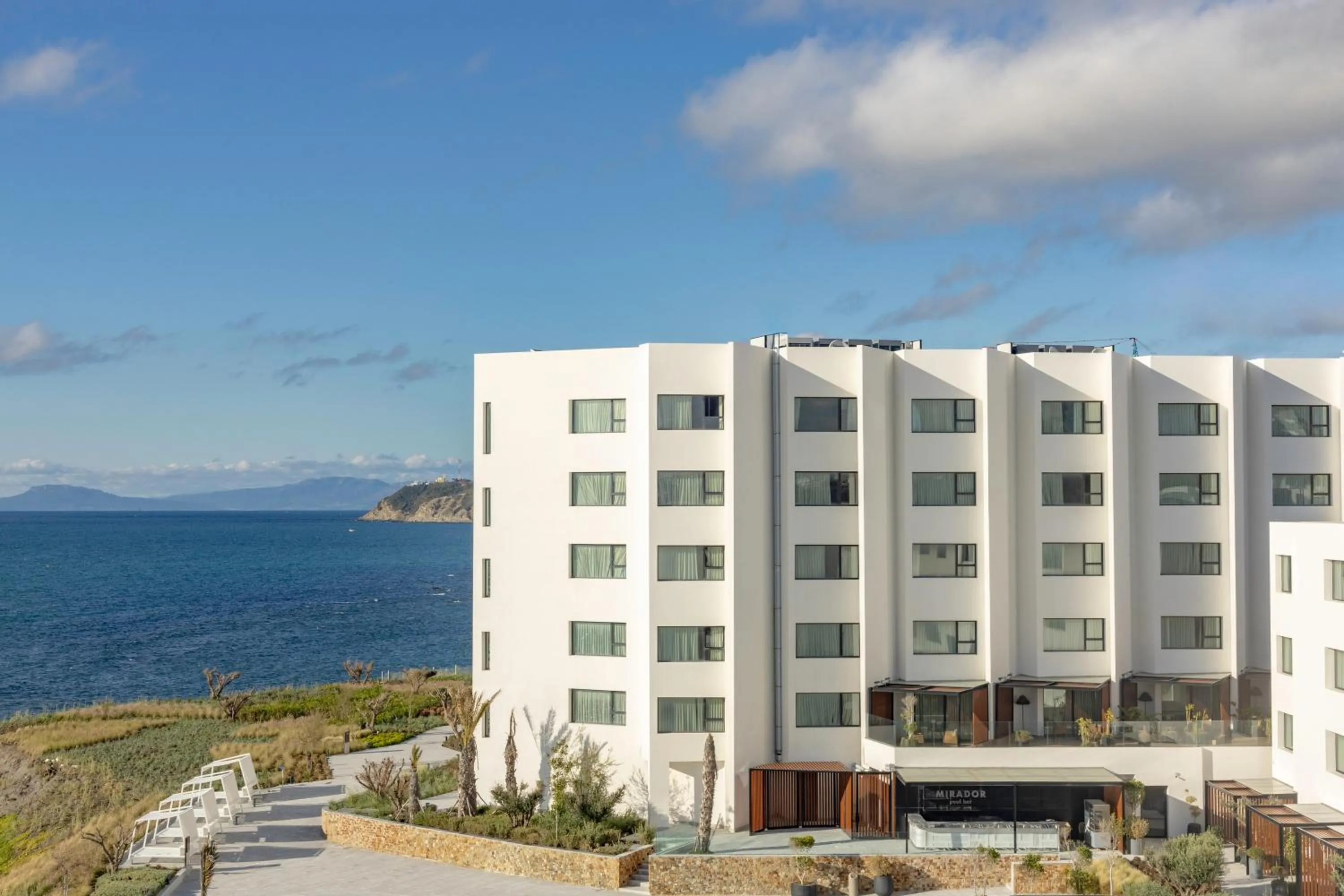 Sea view in Idou Malabata Beach and SPA