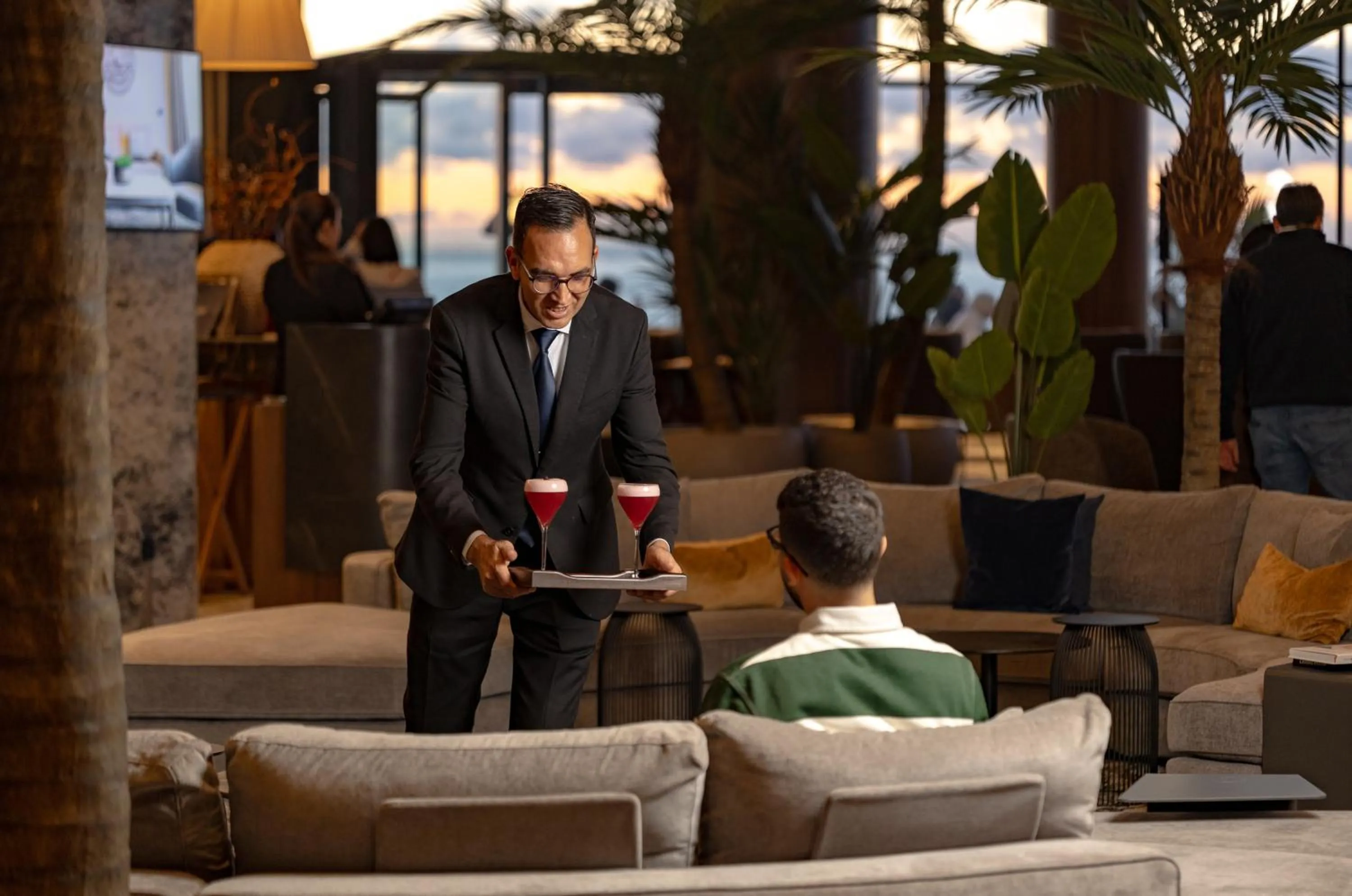 Lobby or reception in Idou Malabata Beach and SPA