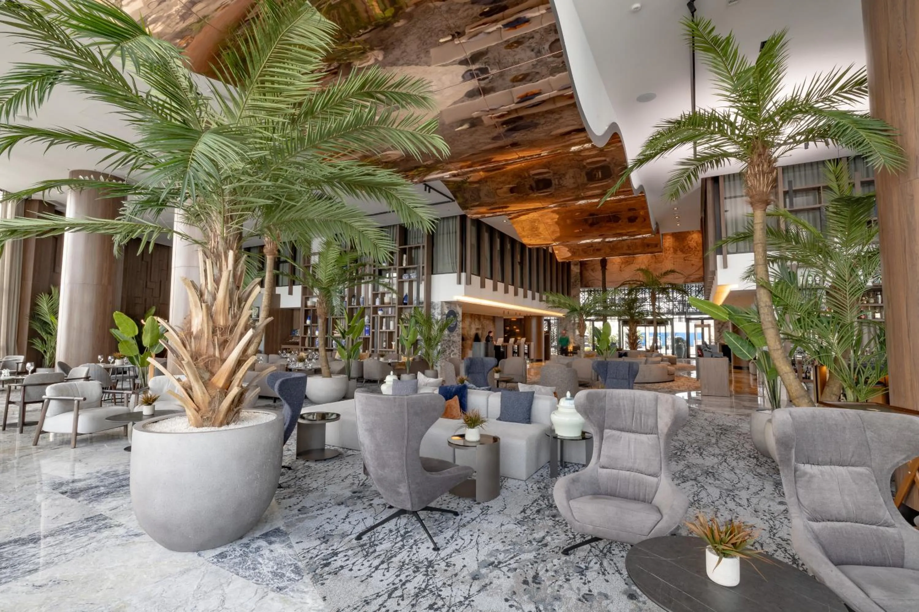 Lobby or reception in Idou Malabata Beach and SPA