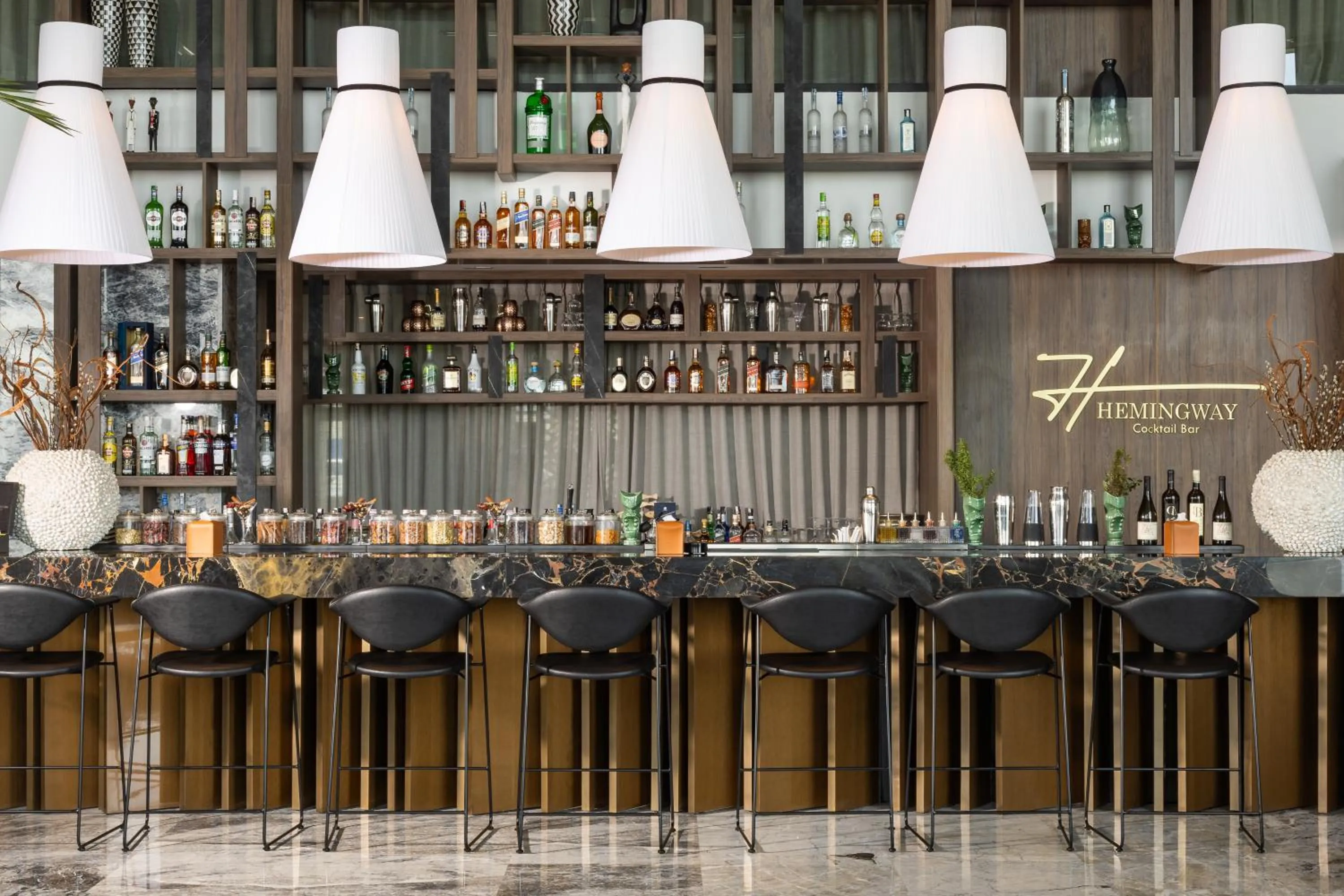 Lounge or bar in Idou Malabata Beach and SPA