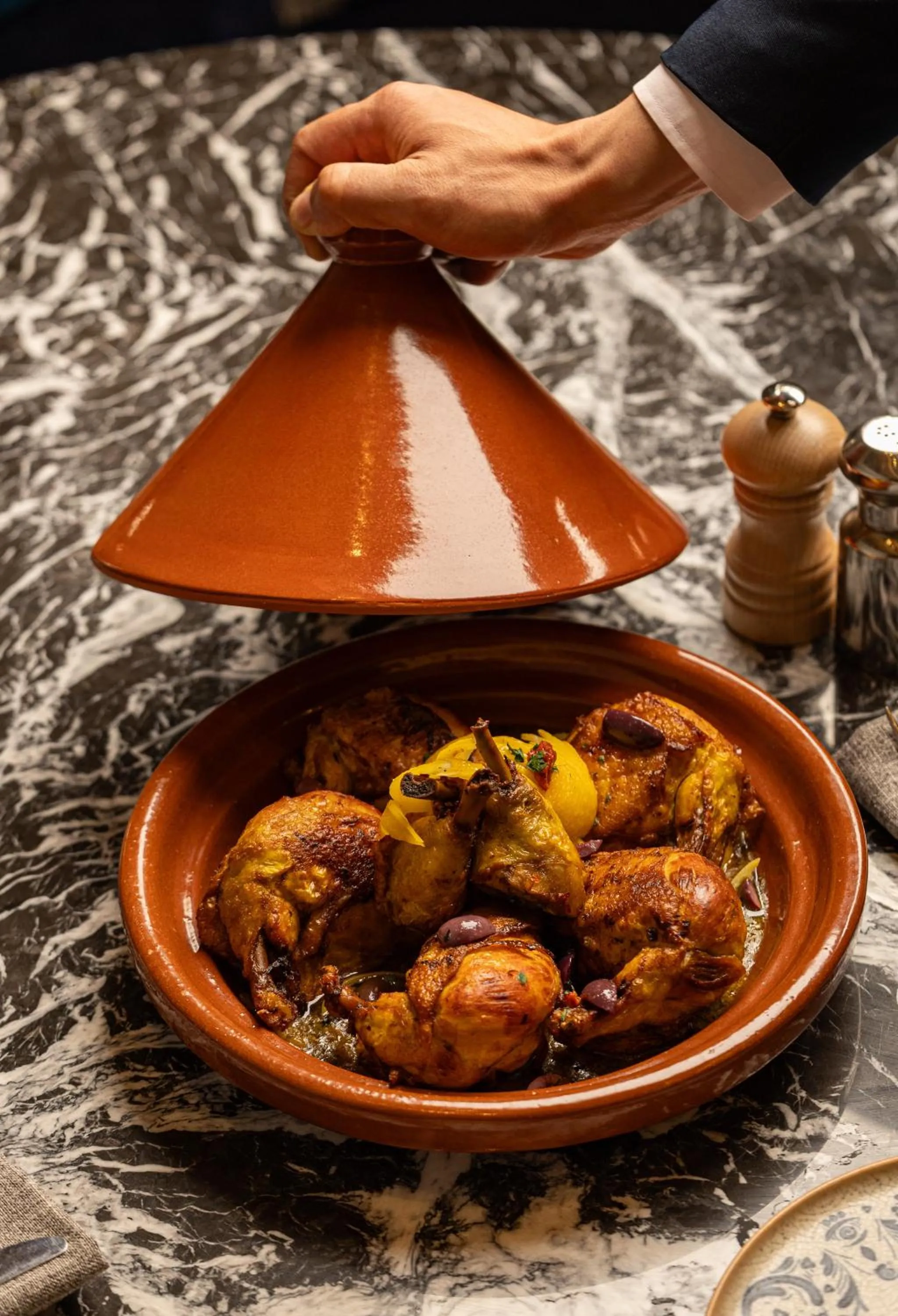 Food in Idou Malabata Beach and SPA