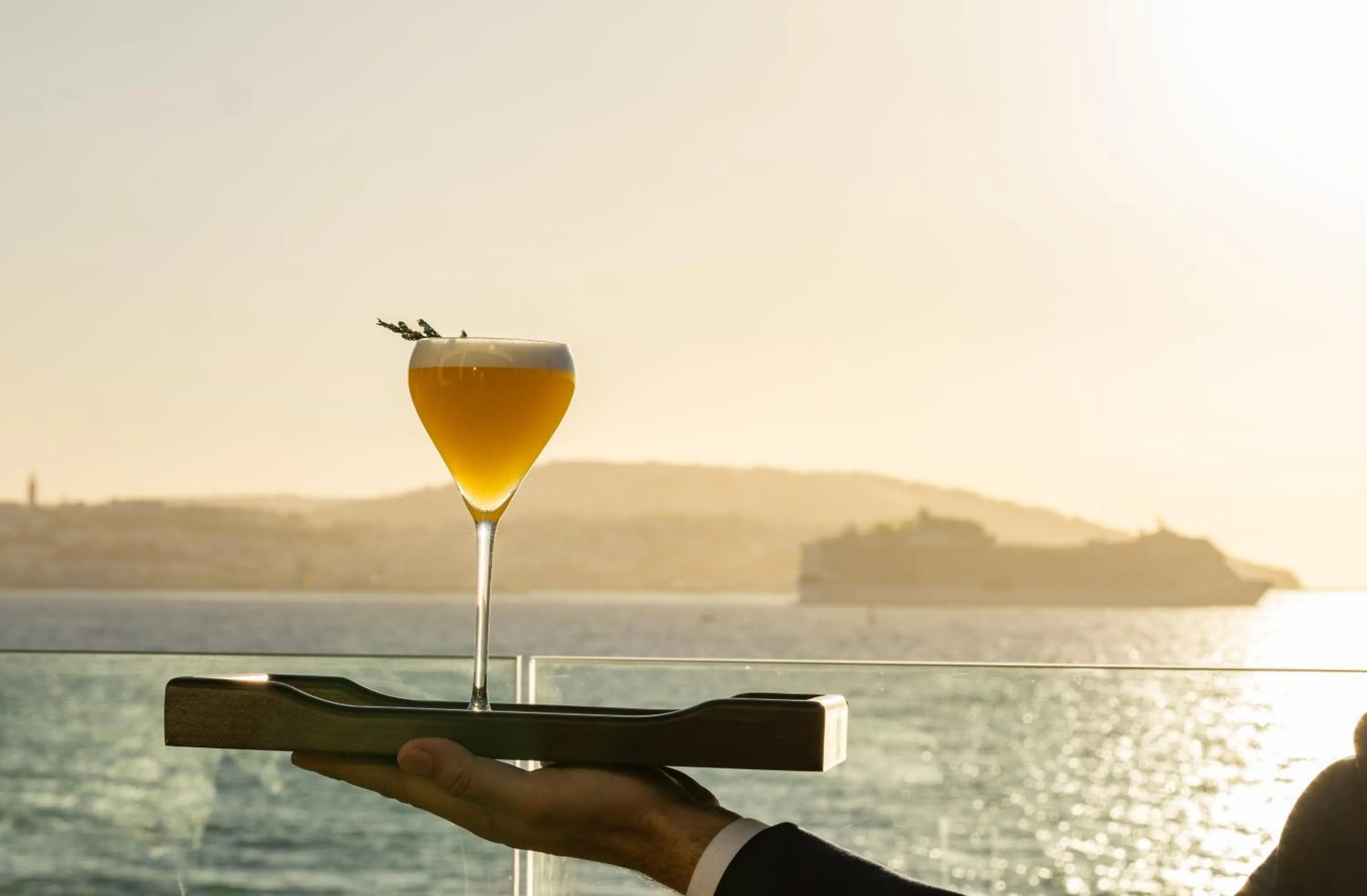 Sunset in Idou Malabata Beach and SPA