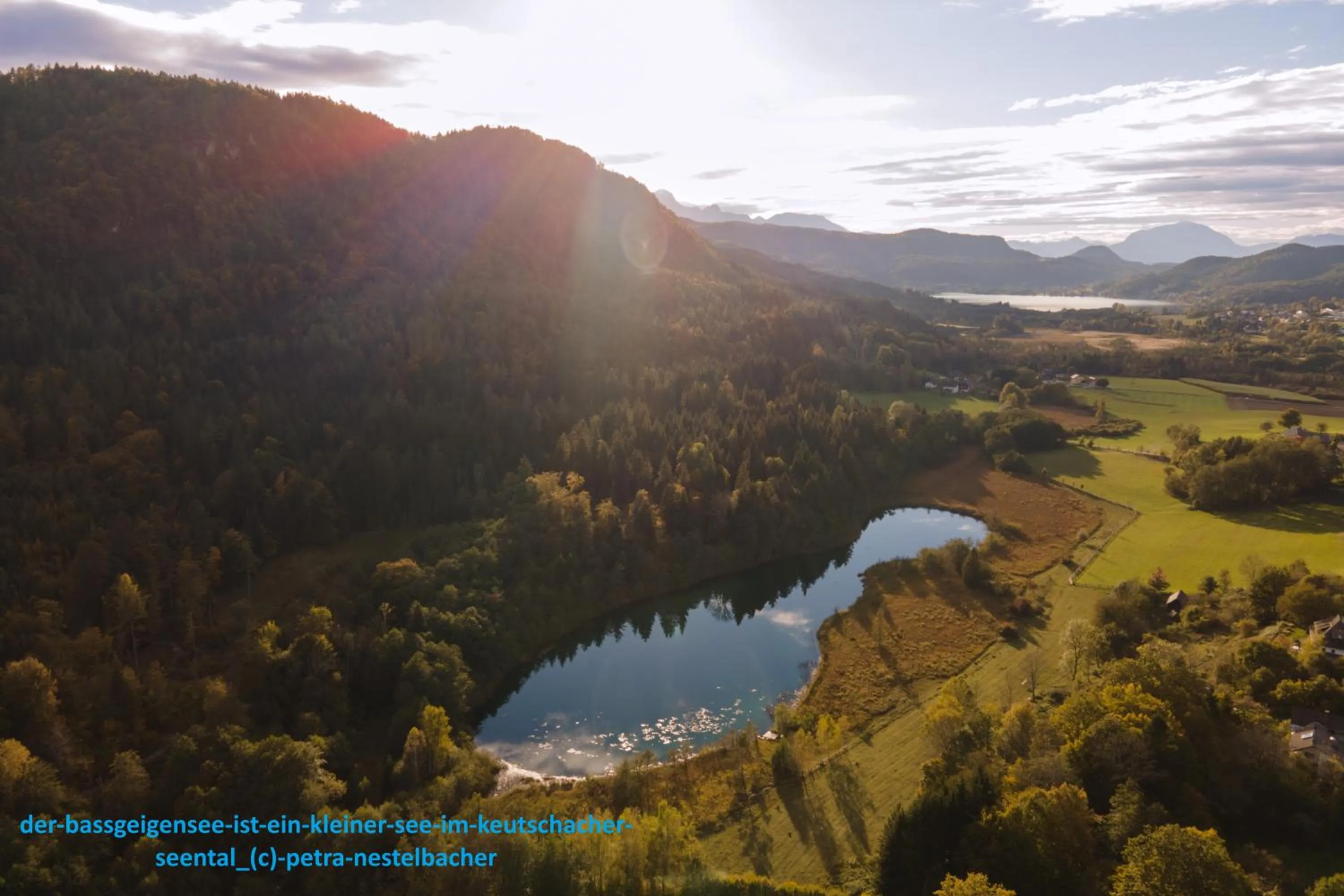 Natural landscape in Ferienwohnungen Gabriel