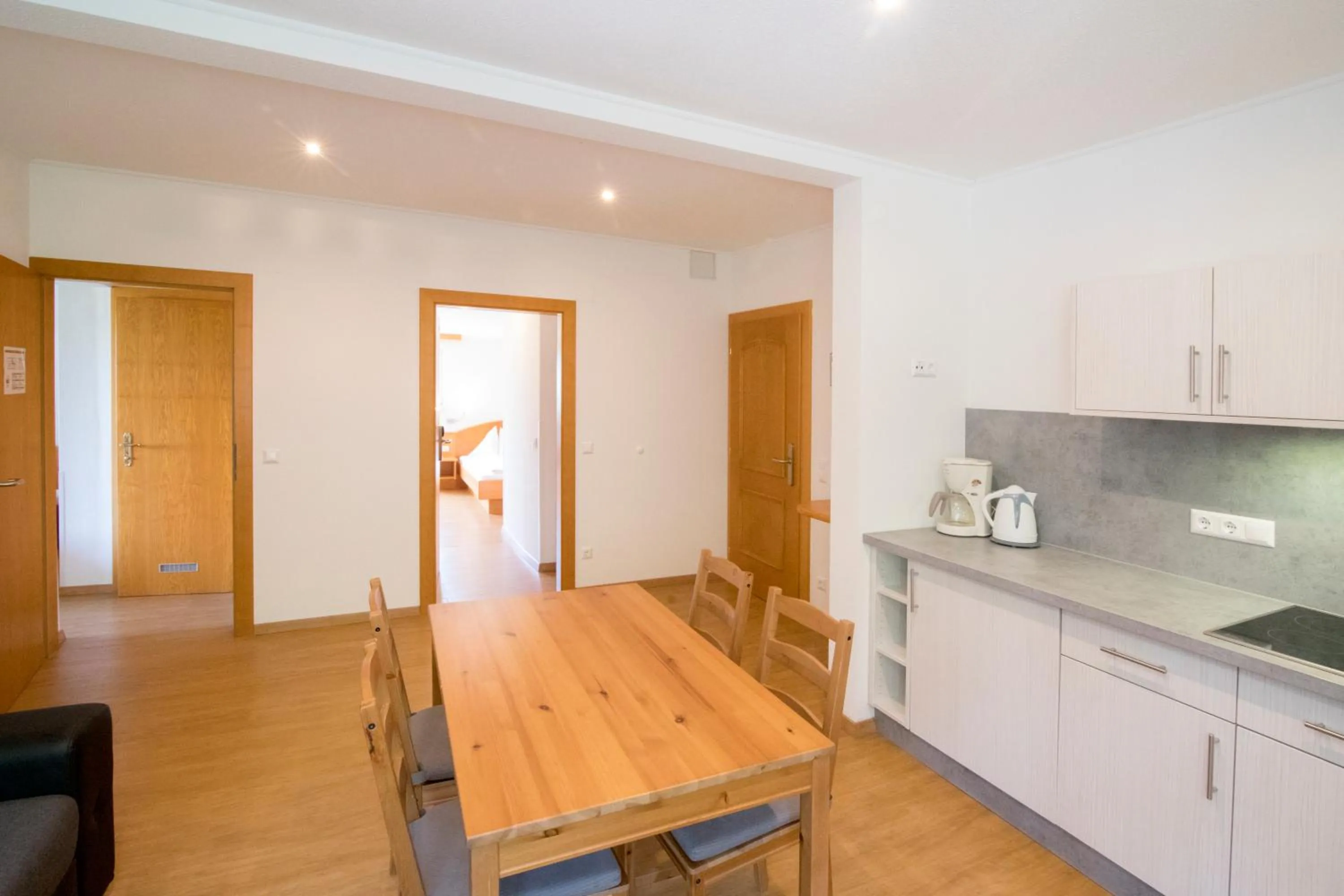 Coffee/tea facilities in Ferienwohnungen Gabriel