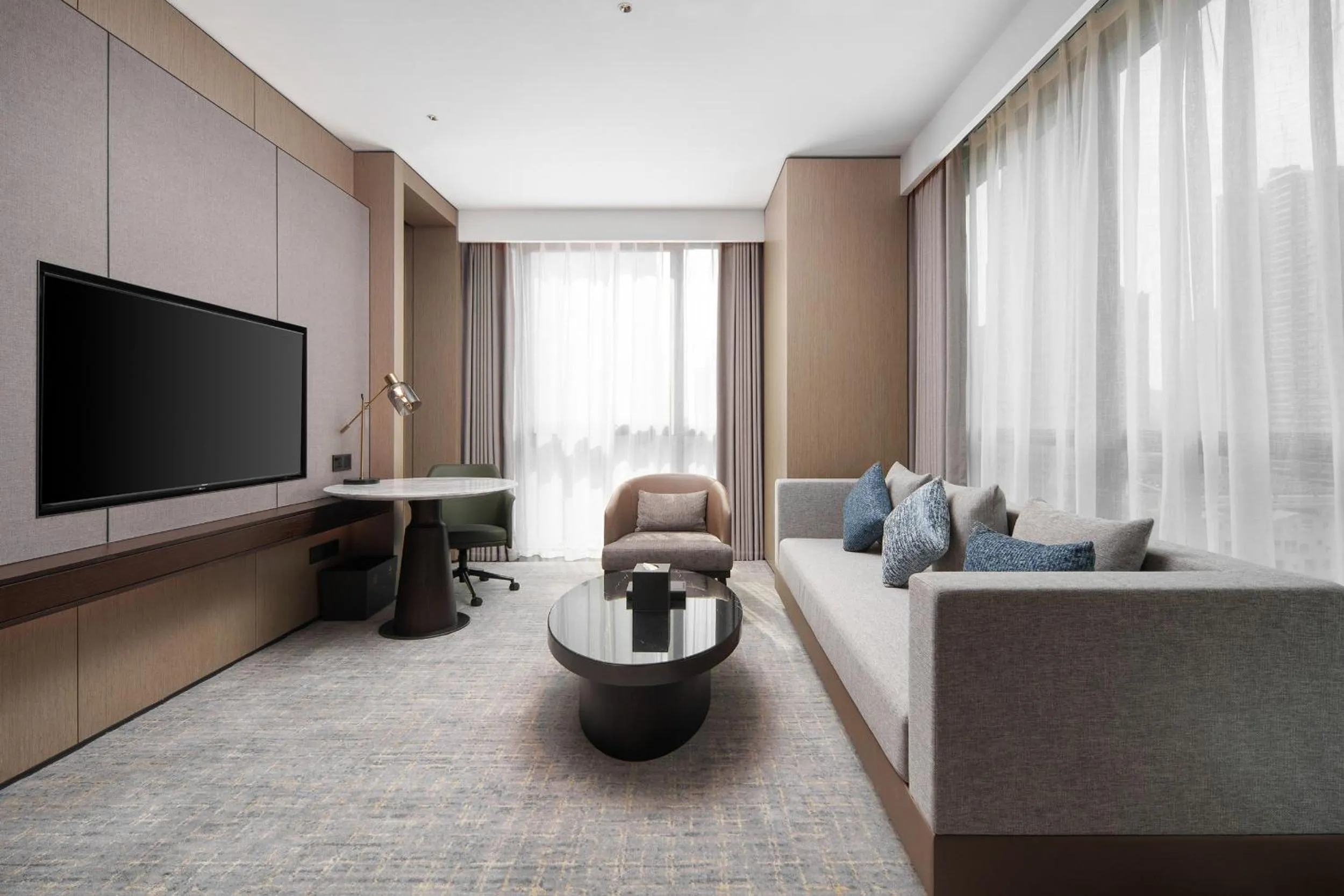 Living room in Grand Mercure Wuhan Hanyang