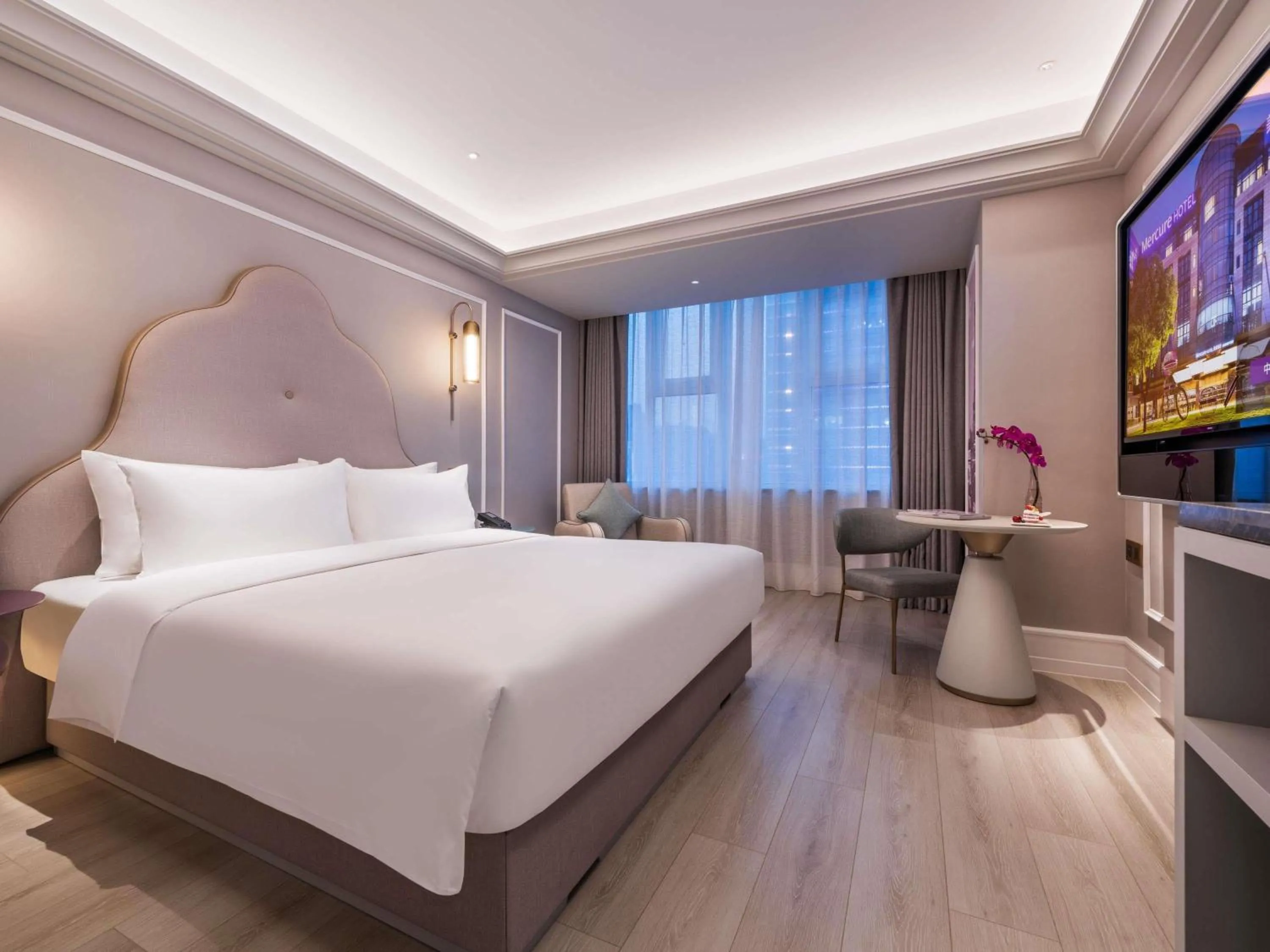 Bedroom, Bed in Mercure Shijiazhuang People Square