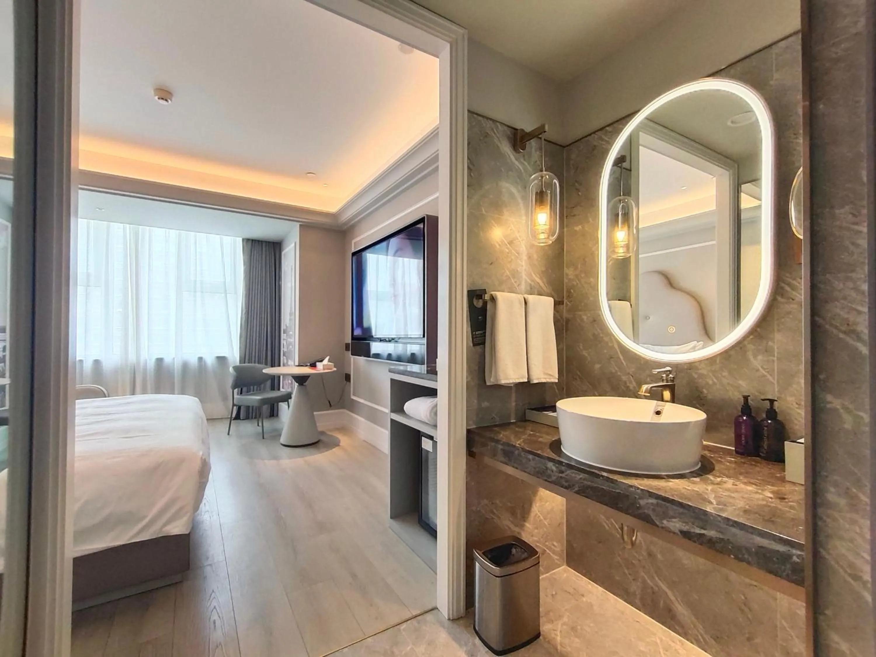 Bedroom, Bed in Mercure Shijiazhuang People Square