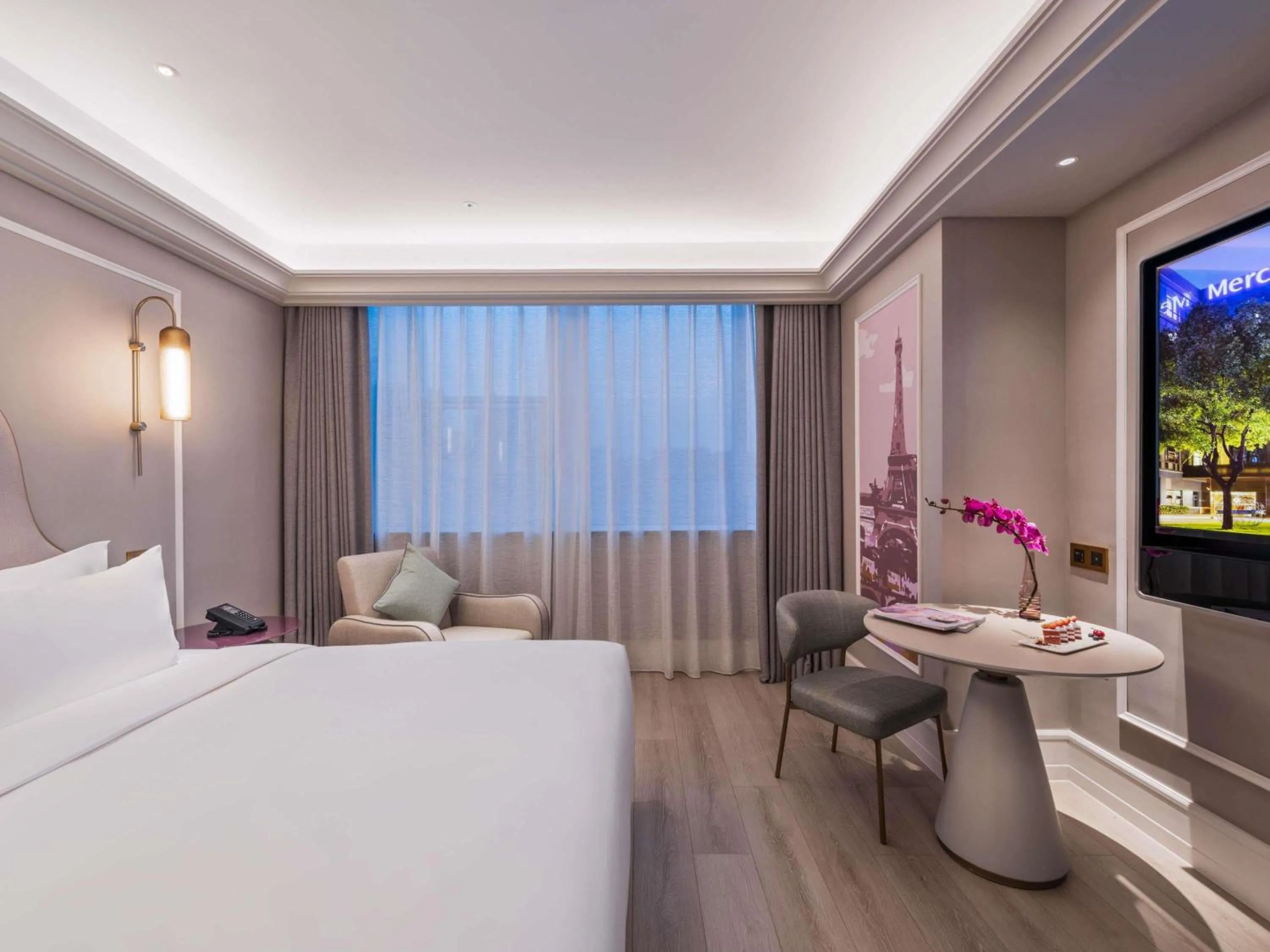 Bedroom, Bed in Mercure Shijiazhuang People Square