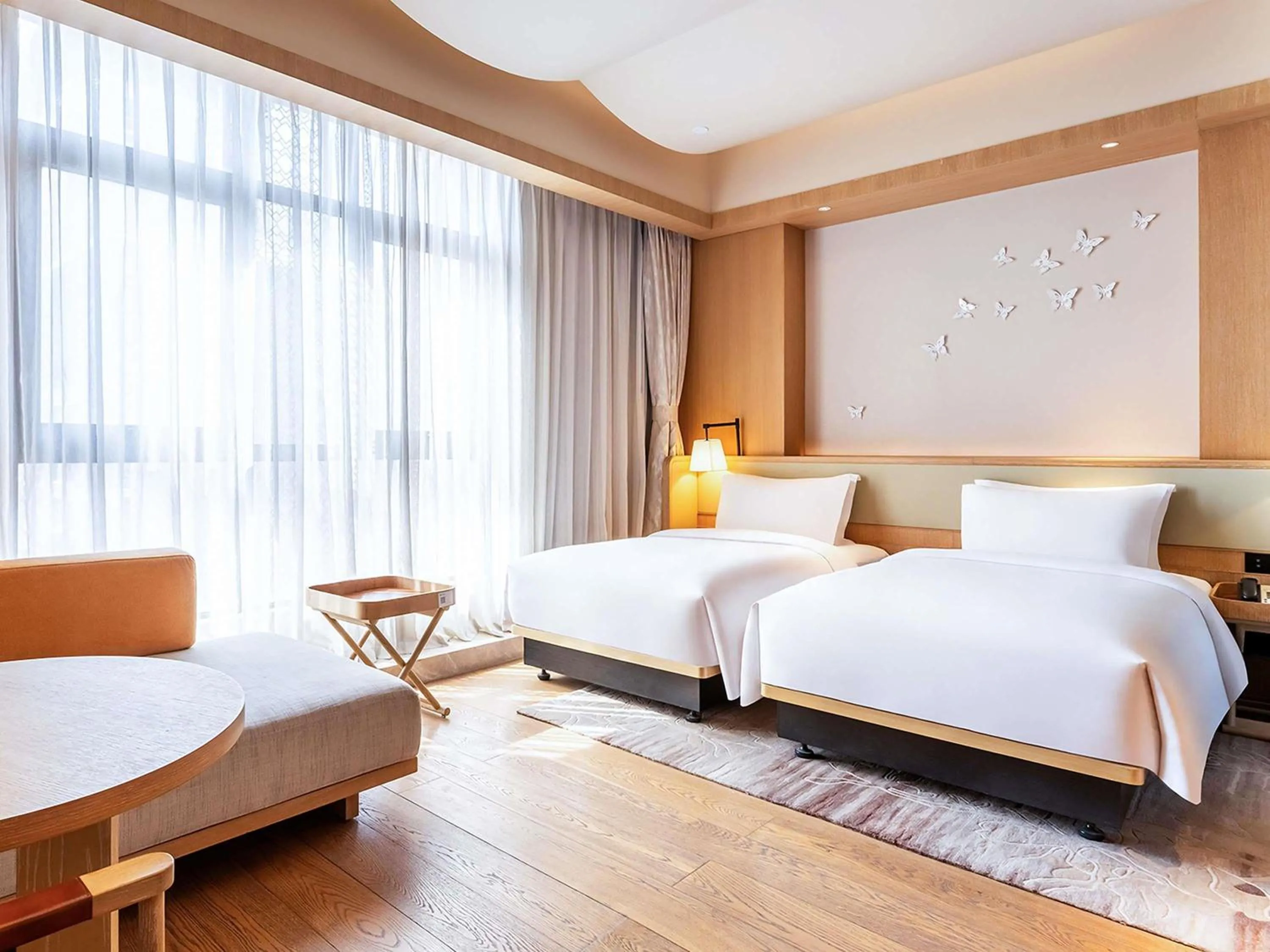 Bedroom, Bed in Swissotel Xi' an Xinxing Hot Spring