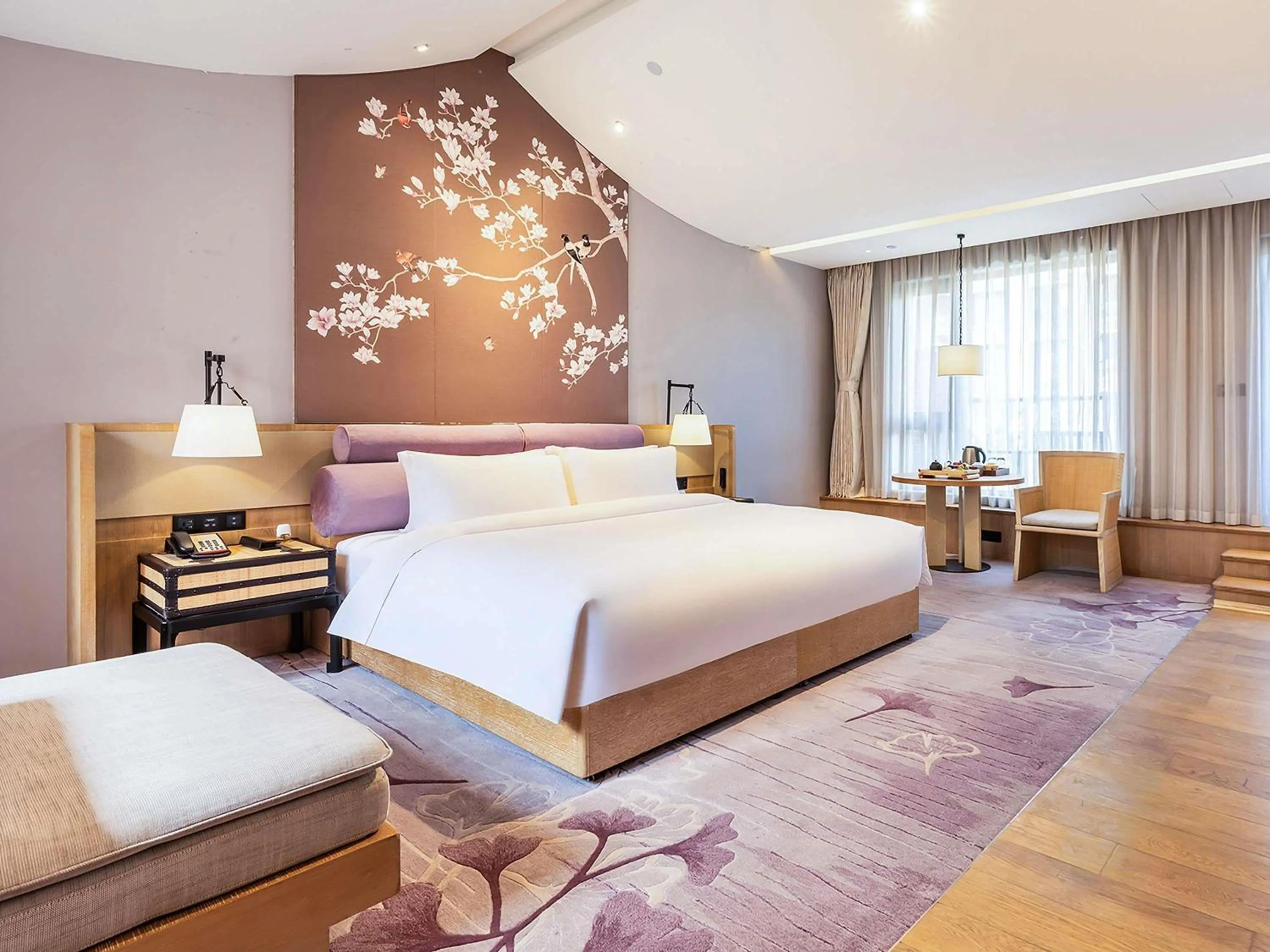 Bedroom, Bed in Swissotel Xi' an Xinxing Hot Spring