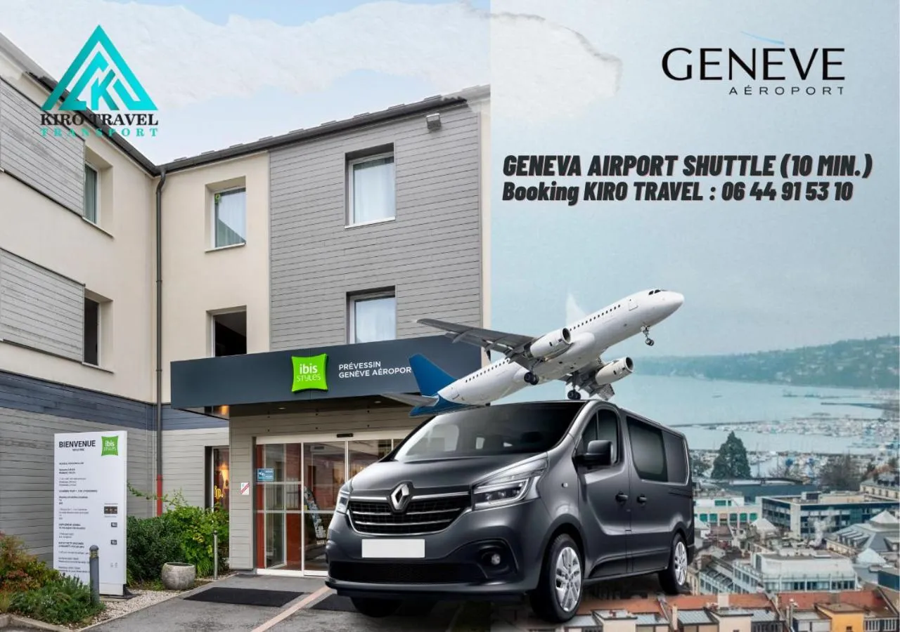 shuttle in ibis Styles Prévessin Genève Aéroport