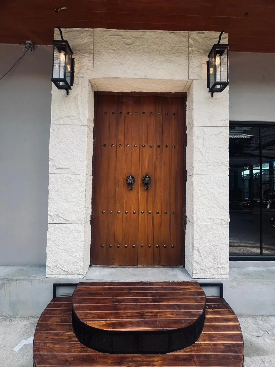 Facade/entrance in The Motuga Hostel Bangkok