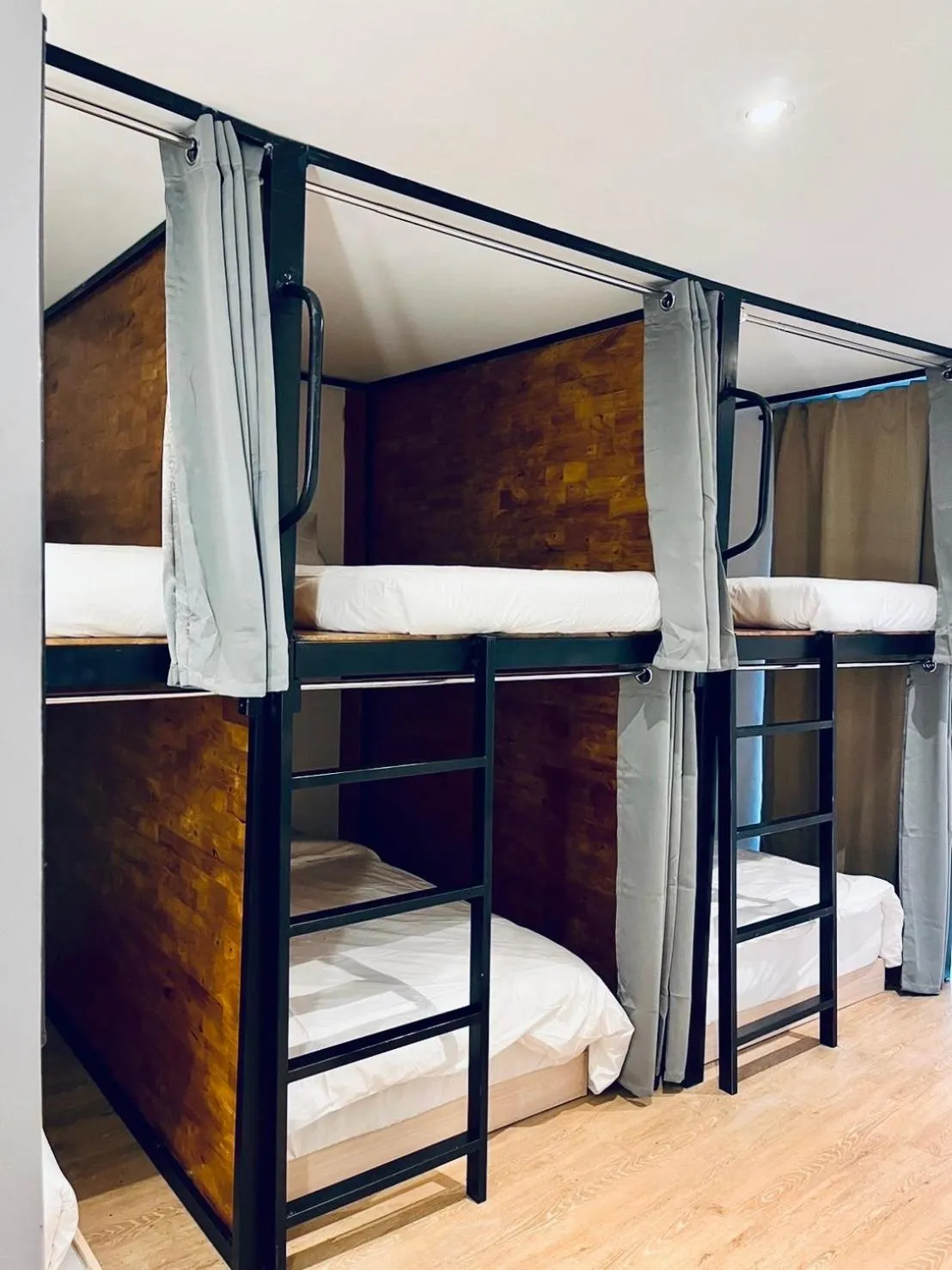 Bed in The Motuga Hostel Bangkok