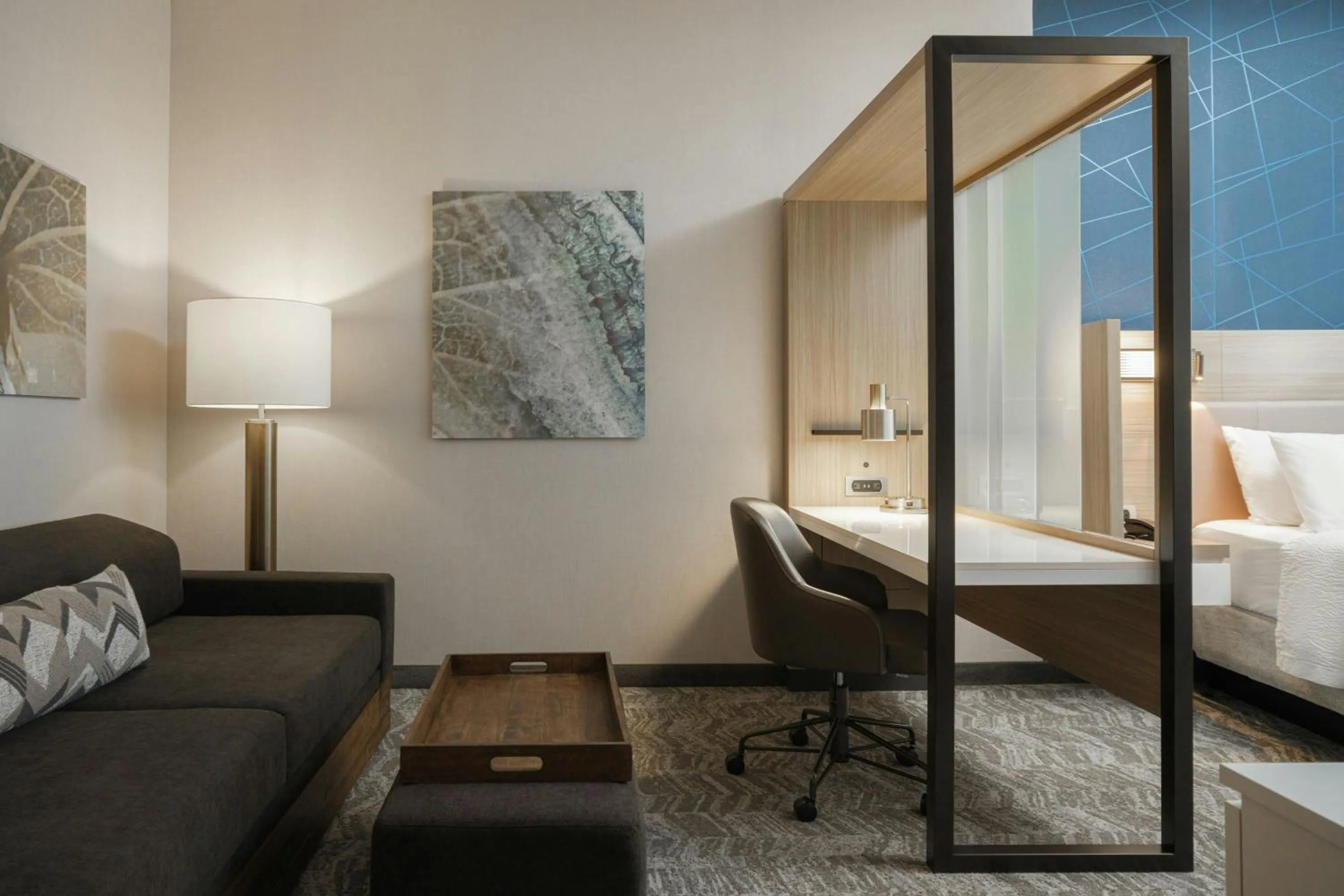 Bedroom, Bed in SpringHill Suites by Marriott Lexington Frankfort